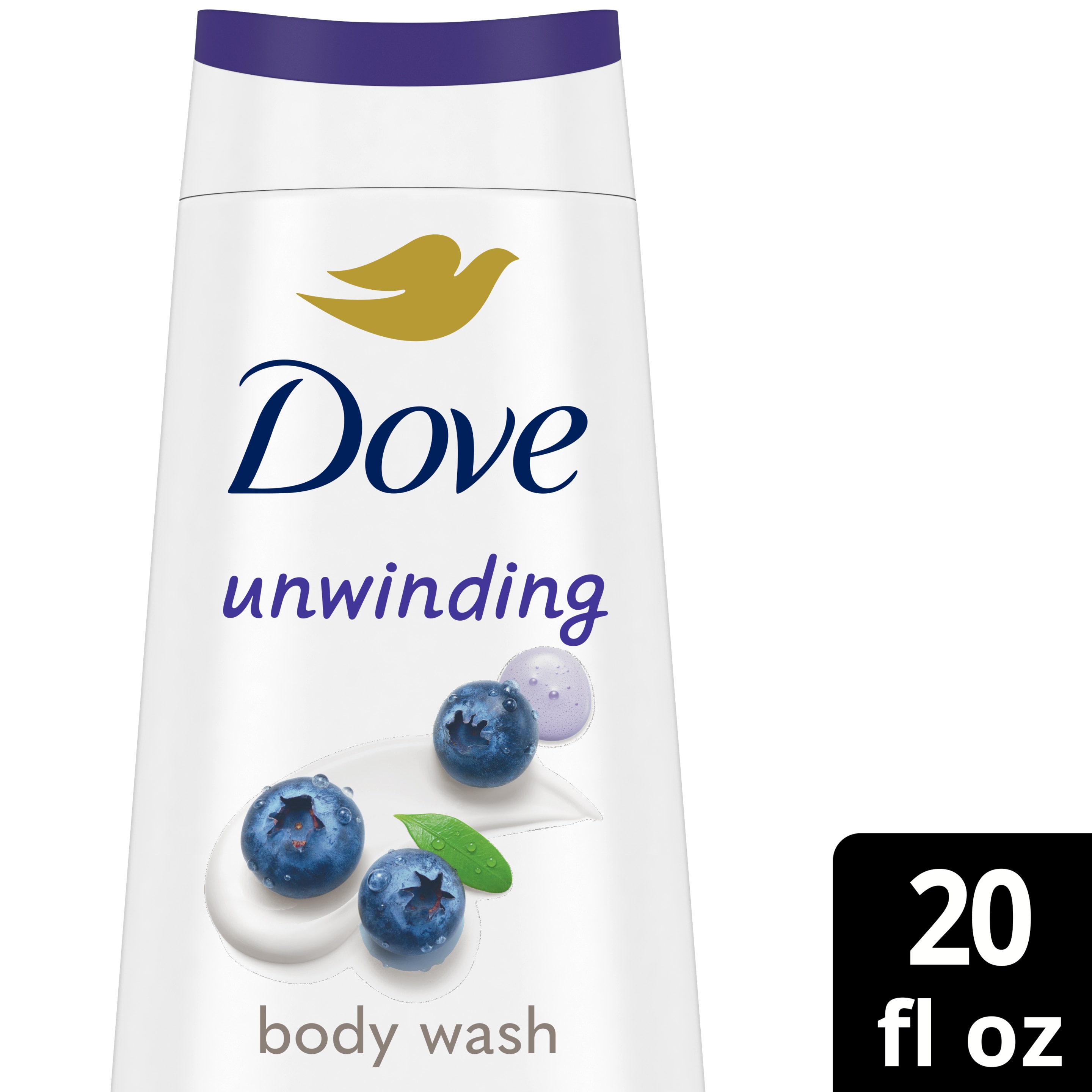 Dove Unwinding Body Wash 20 oz