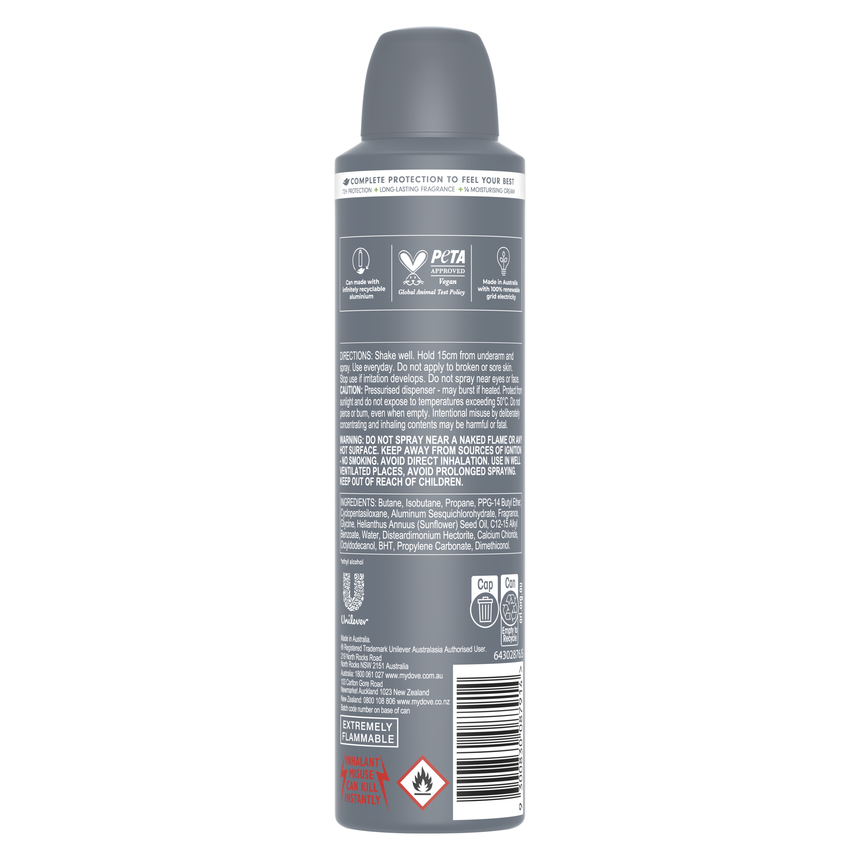 Men+ Care Advanced Antiperspirant Aerosol Extra Fresh