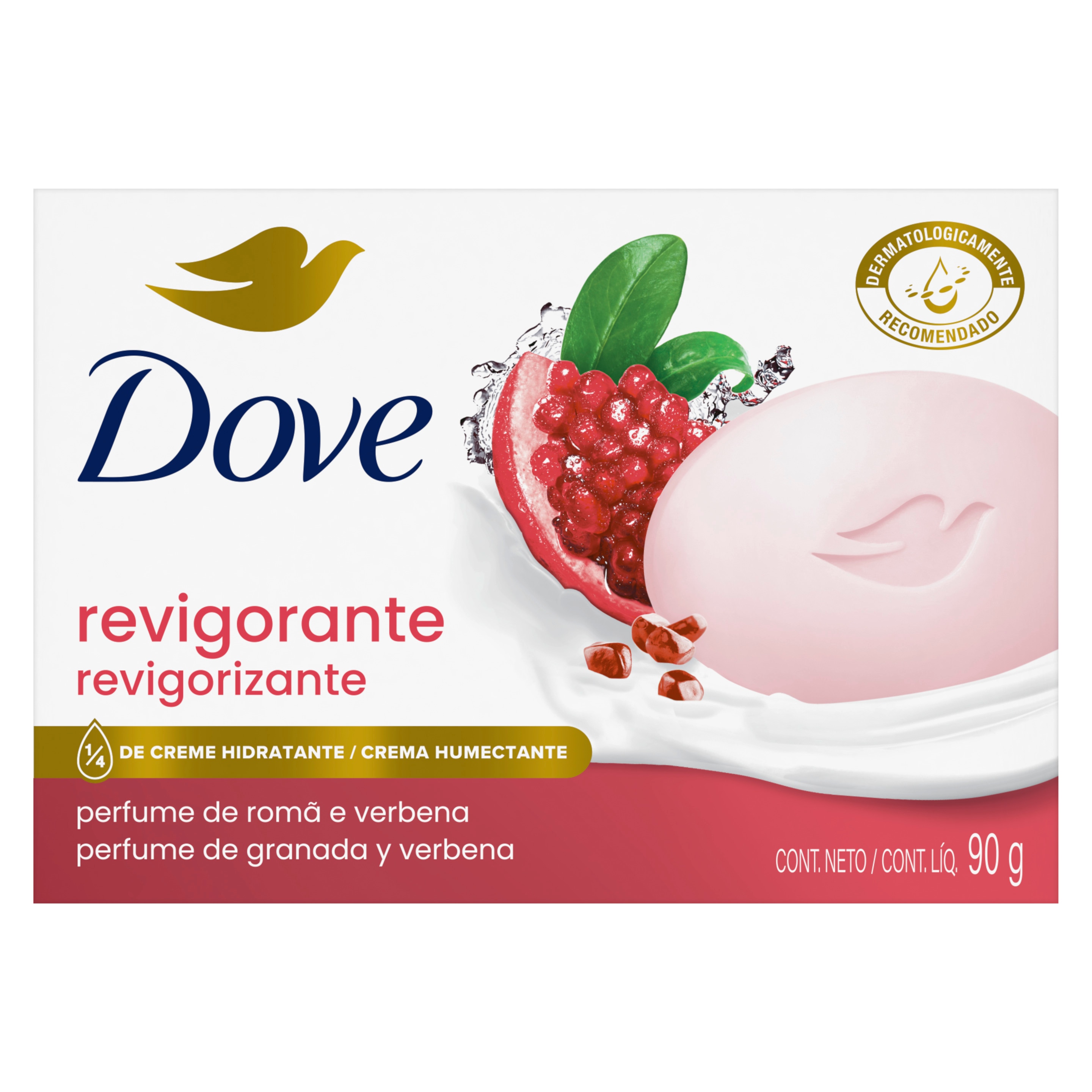 Barra de limpieza dove de granada y verbena