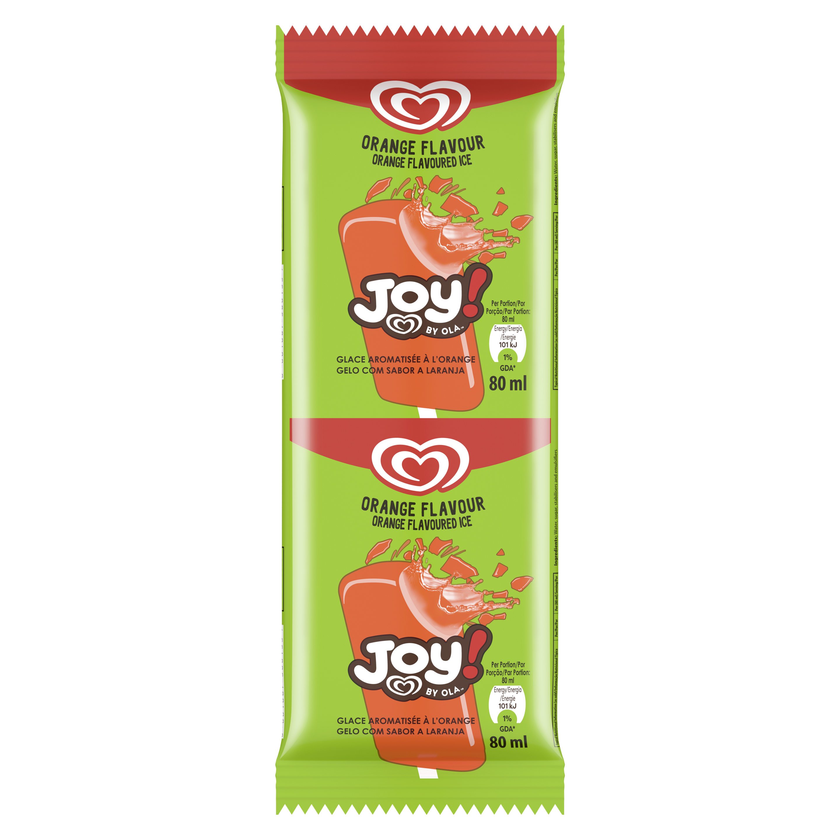 OLA Joy Orange Flavour packshot