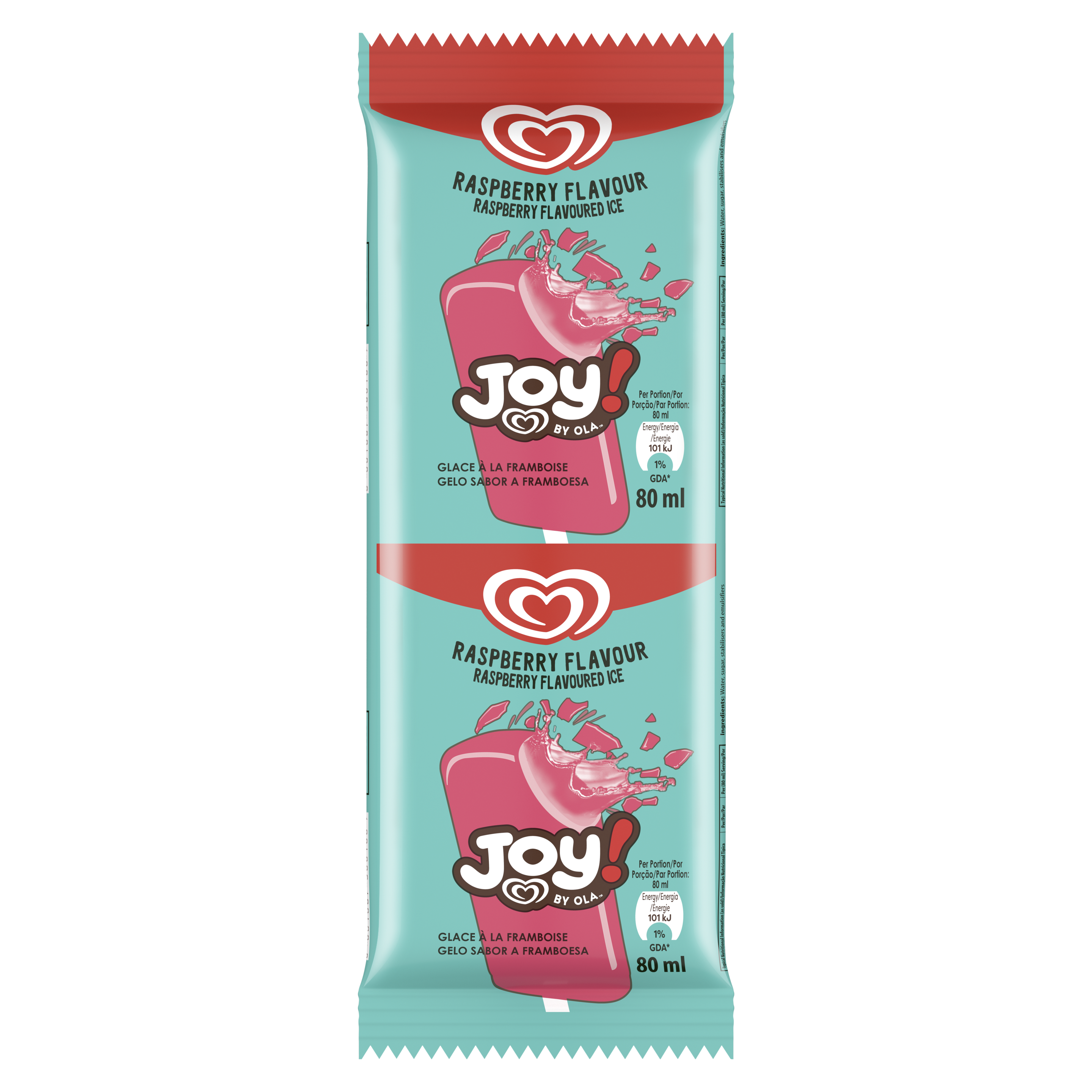 OLA Joy Raspberry Flavour packshot