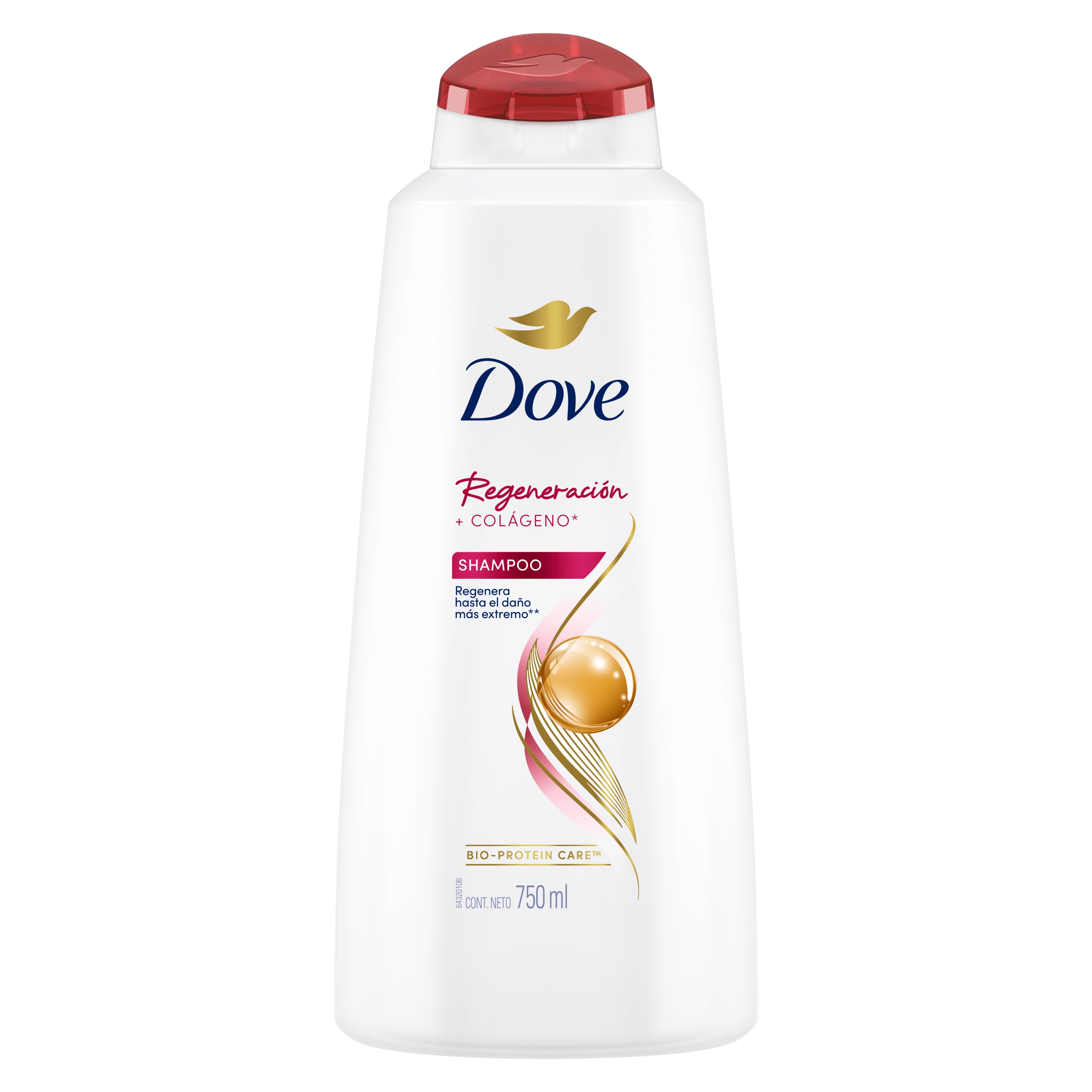 Dove regeneración extrema shampoo de 750ml