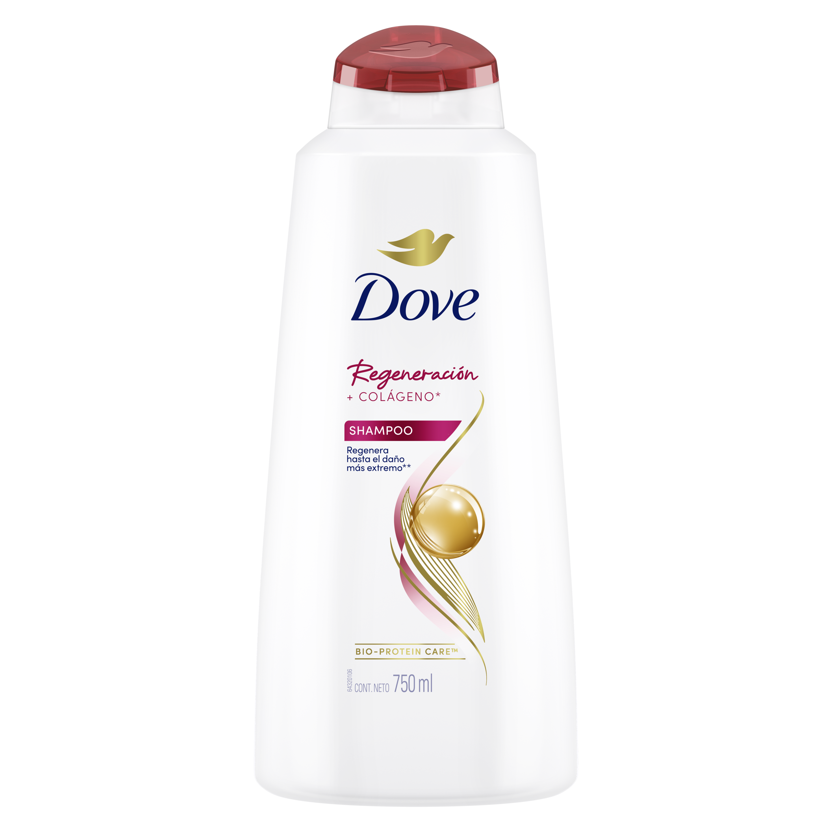 Dove regeneración extrema shampoo de 750ml