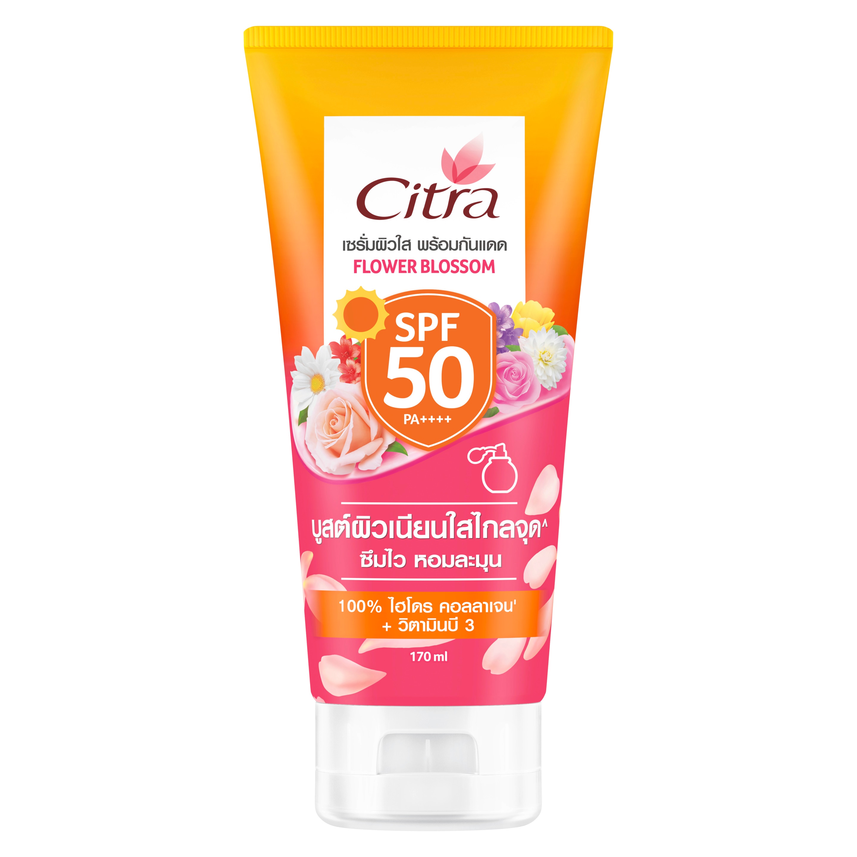 Citra Serum Sunscreen Flower Blossom SPF50 PA++++