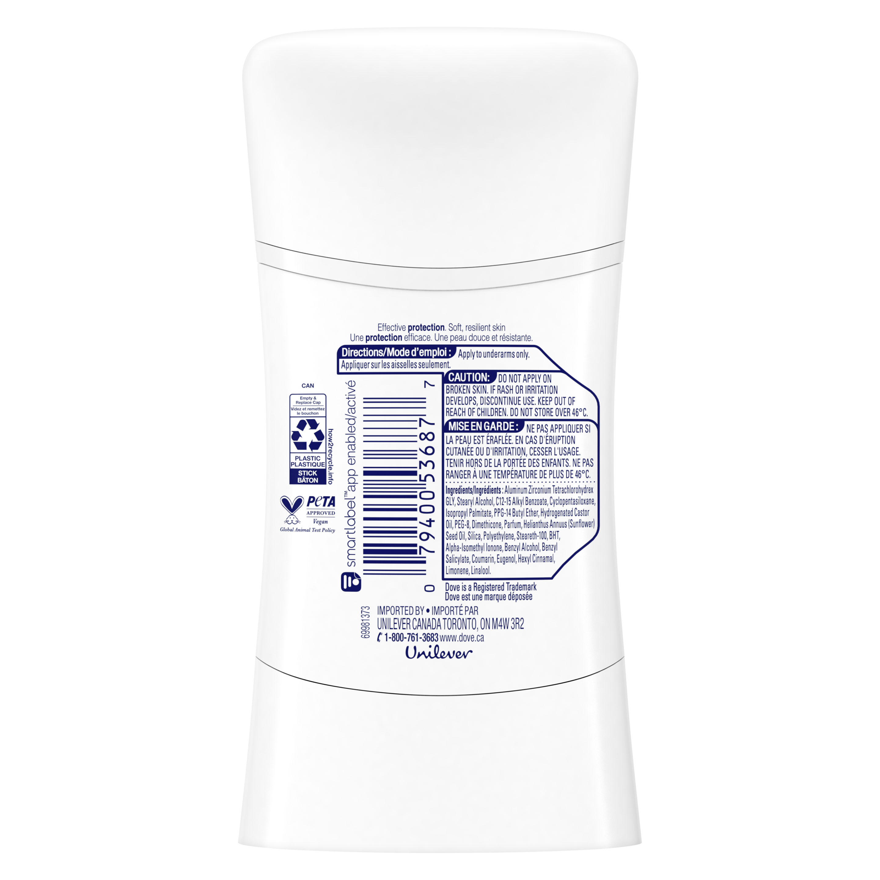 Advanced Care Antiperspirant Stick Caring Coconut Scent Dove