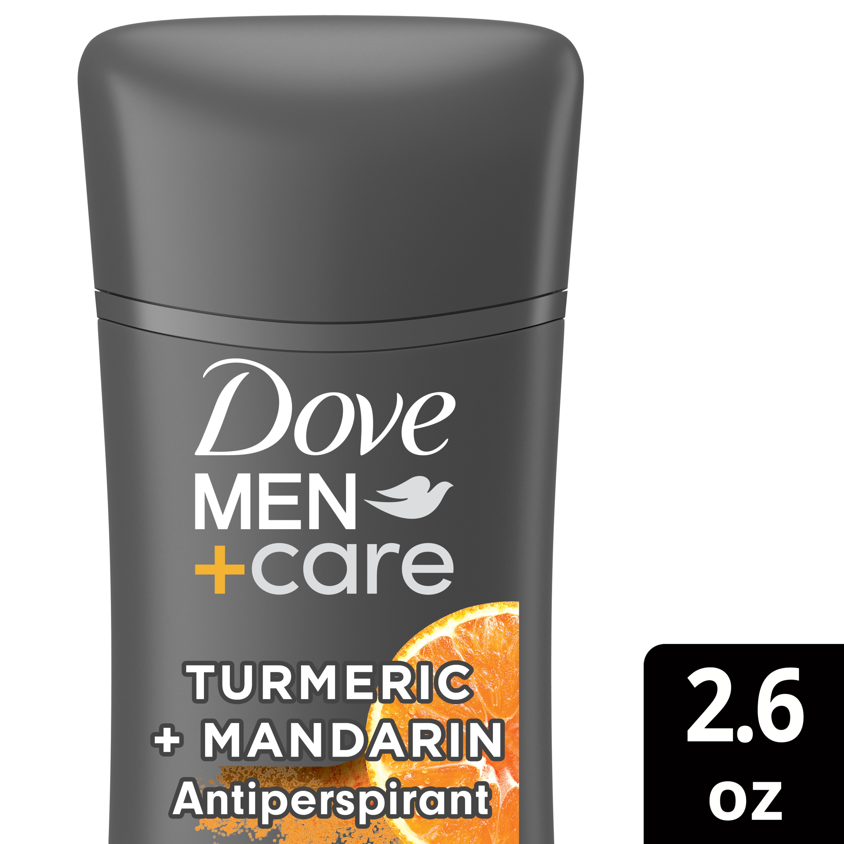 Dove Men+Care Antiperspirant Deodorant Stick For Men Turmeric + Fresh Mandarin frente
