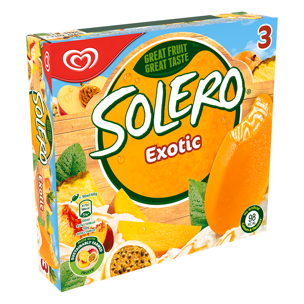 Solero Exotic 3 stuks