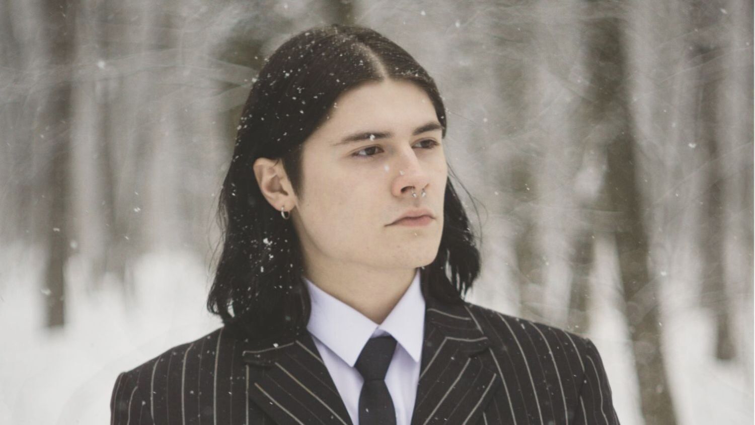 The Slicked-Back Middle Part