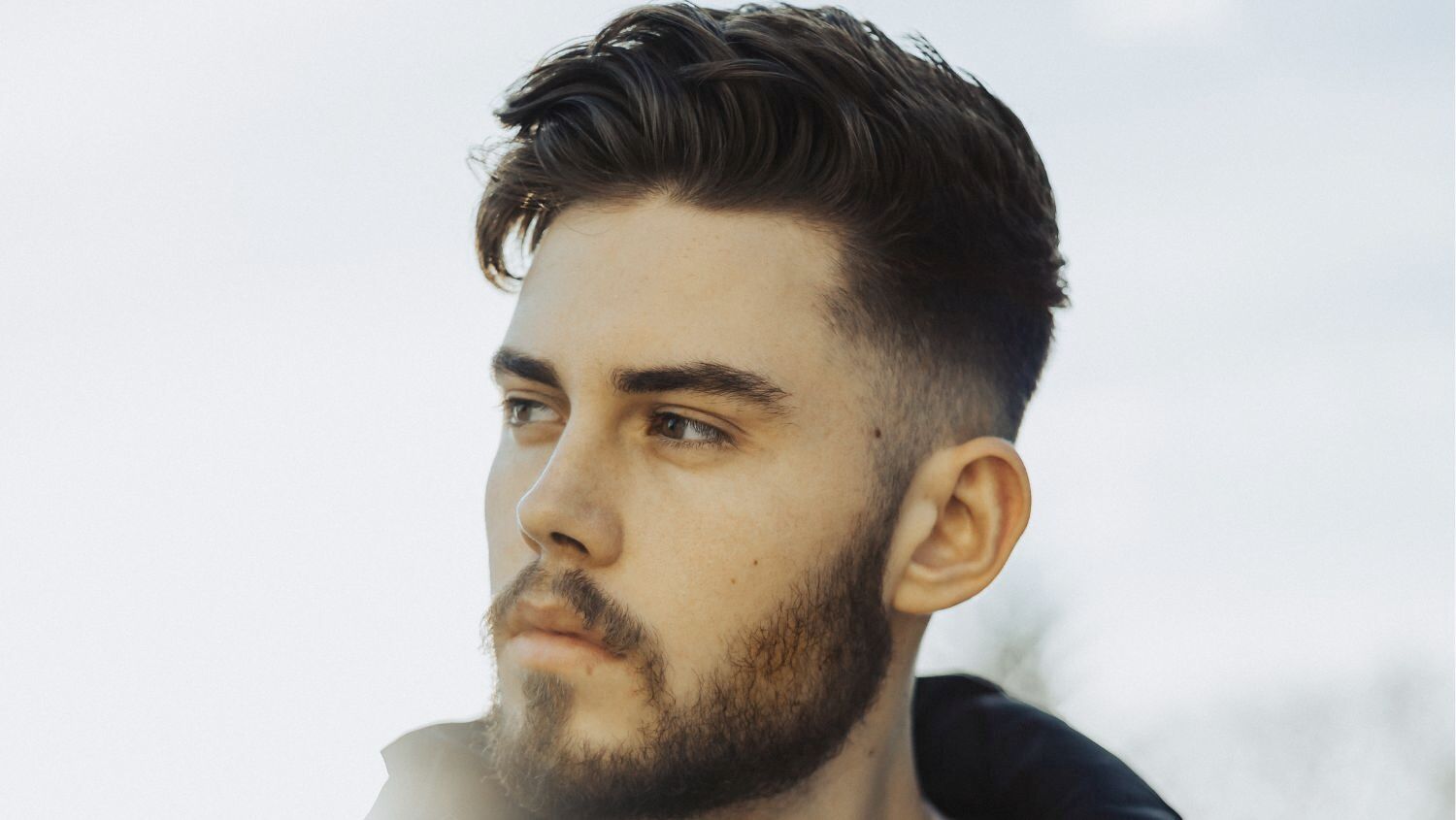 Comb Over Fade with Long Hair