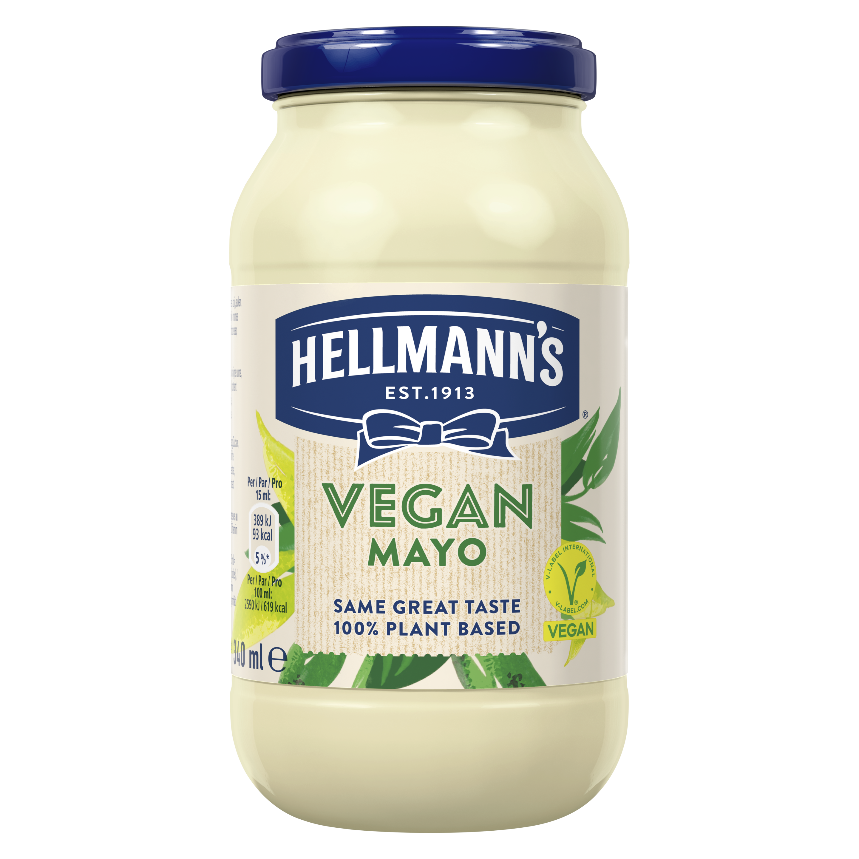 Vegan mayo jar