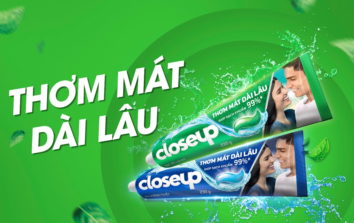 closeup toothpaste