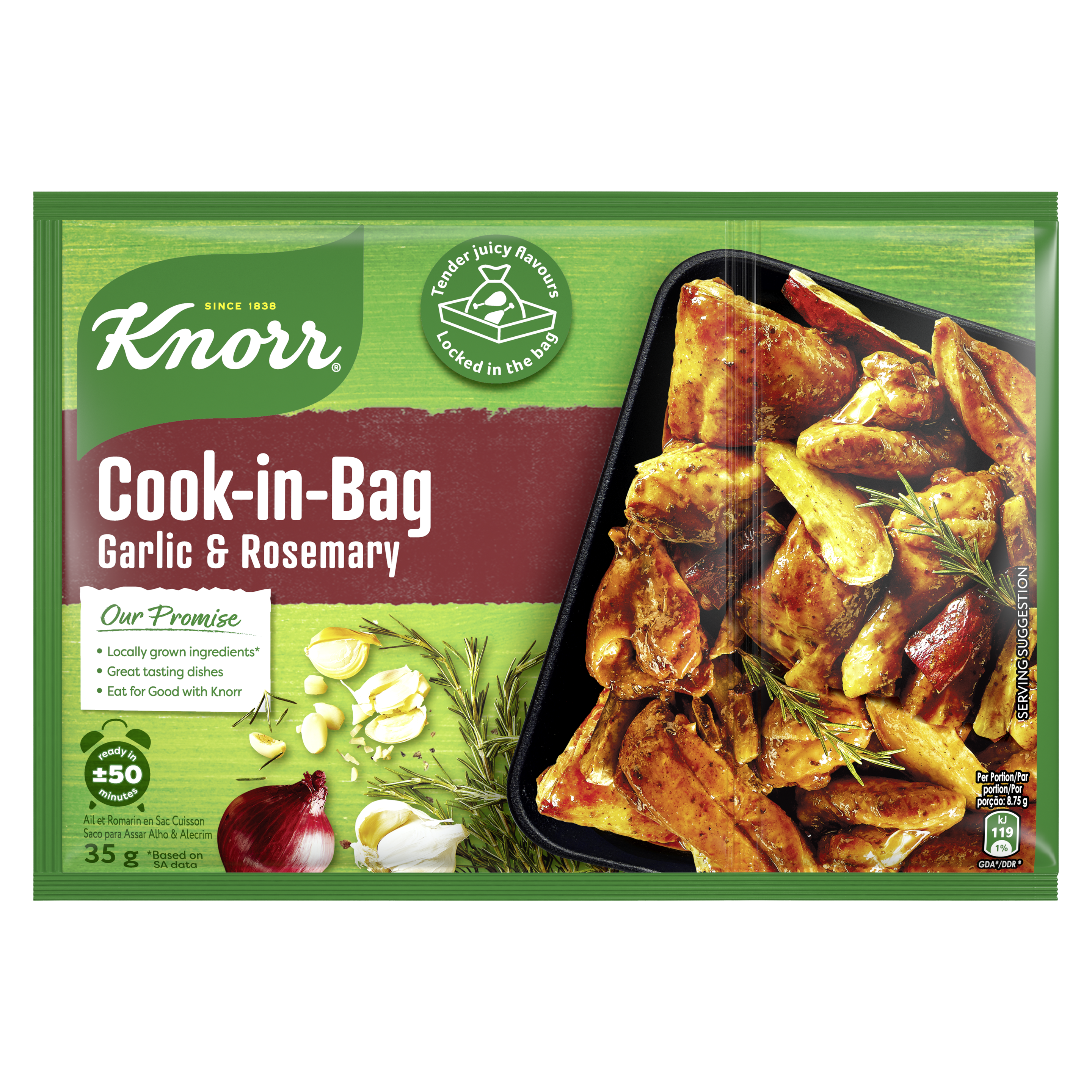 Knorr Garlic And Rosemary Cook-In-Bag