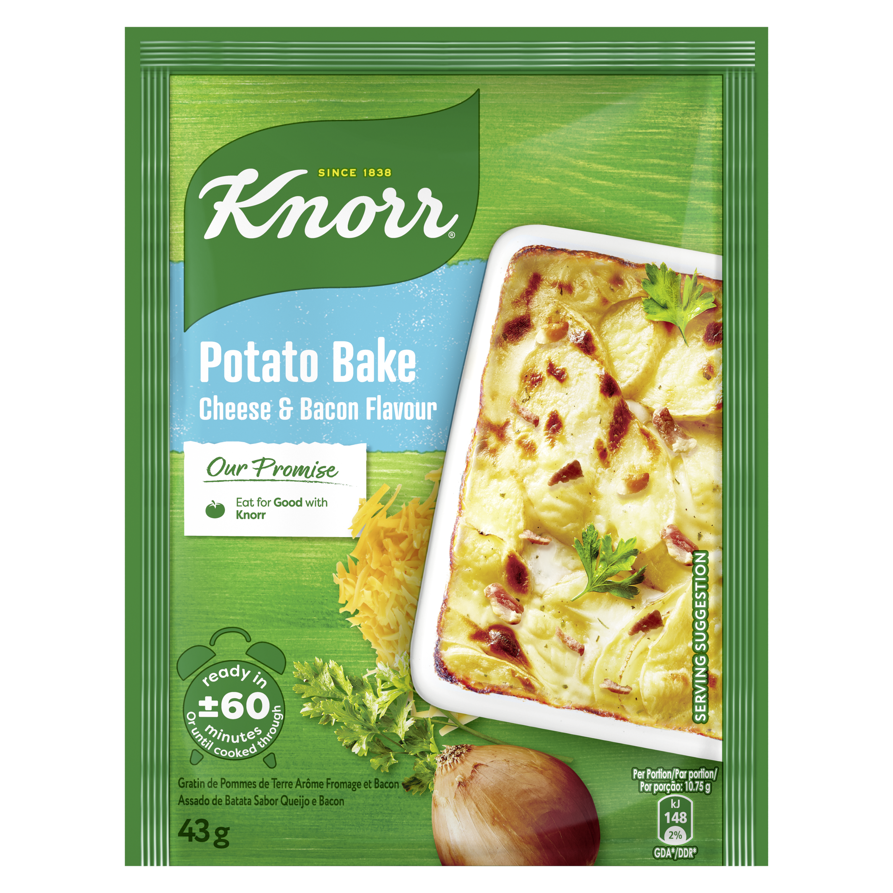 Knorr Cheese & Bacon Potato Bake