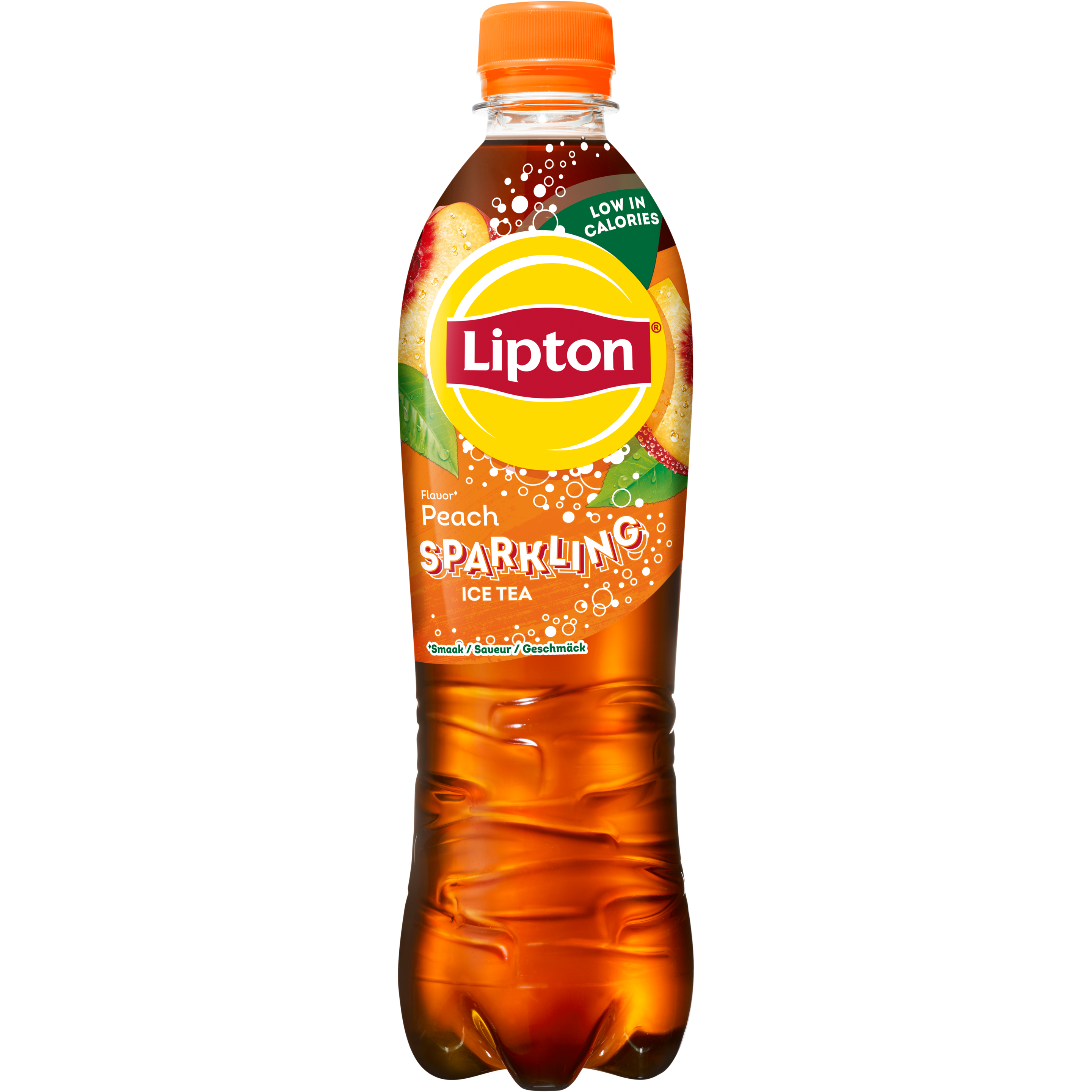 Lipton Ice Tea Sparkling Peach 50cl packshot