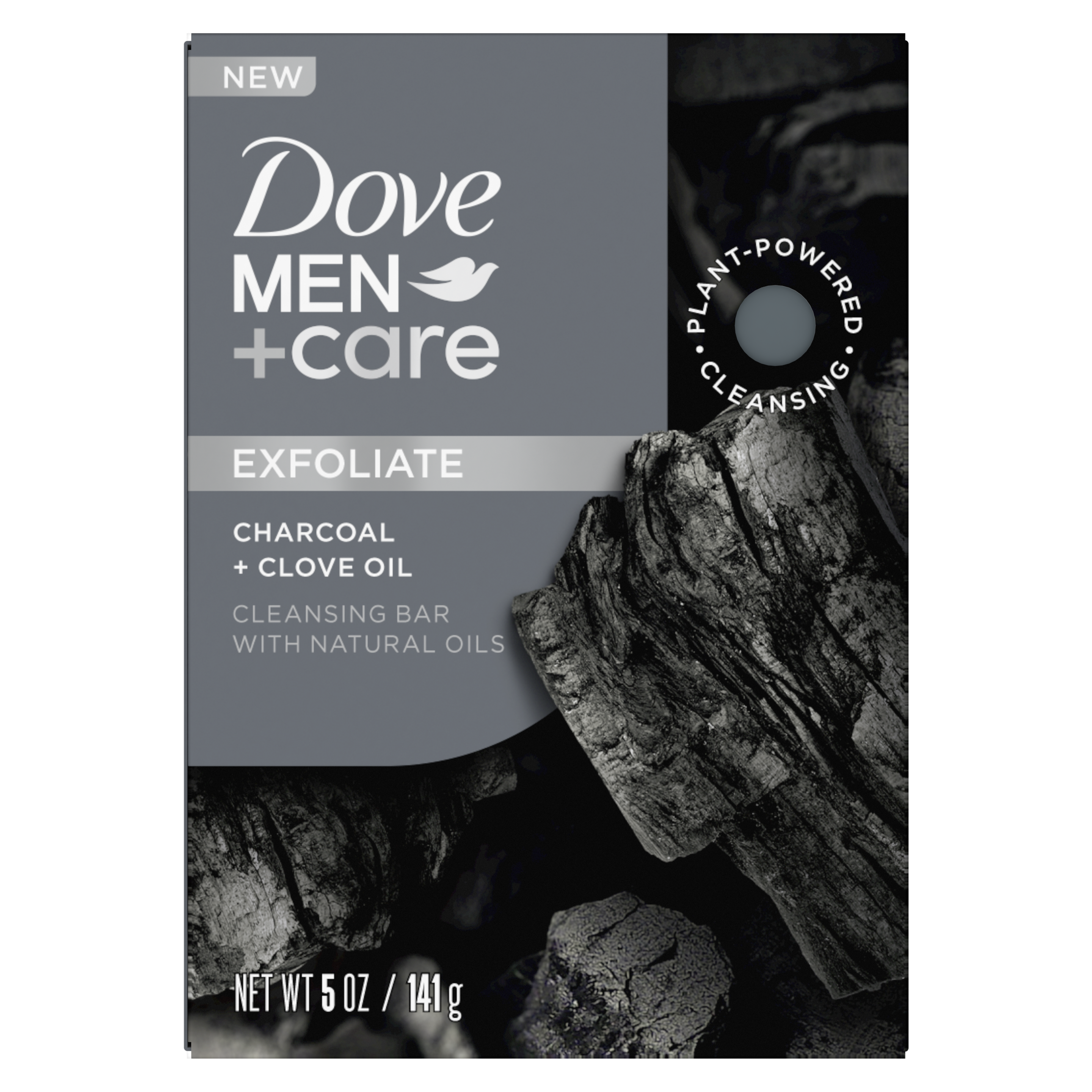 Men+Care Charcoal + Clove Oil Exfoliate Cleansing Bar