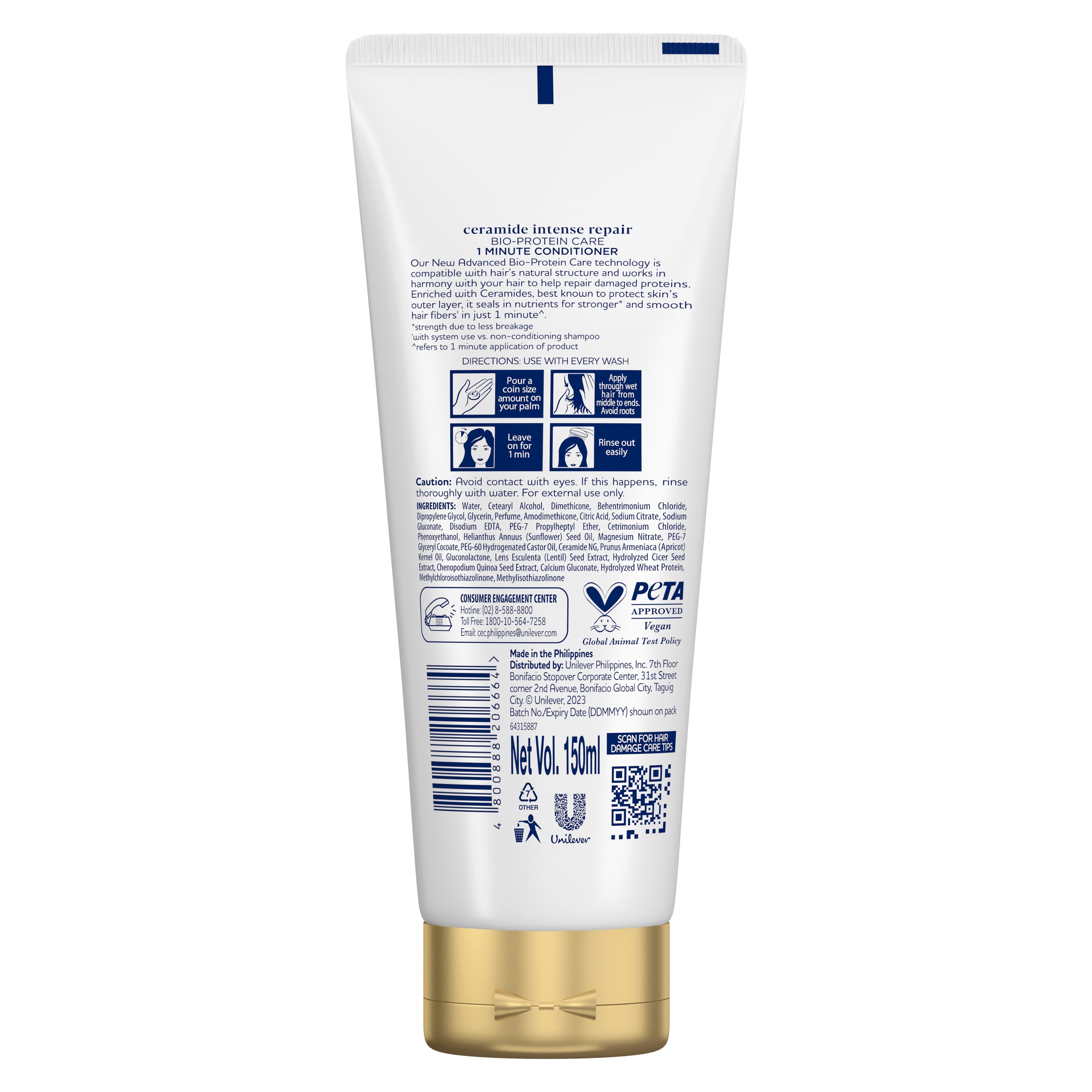 1 Minute Ceramide Intense Repair Serum Conditioner