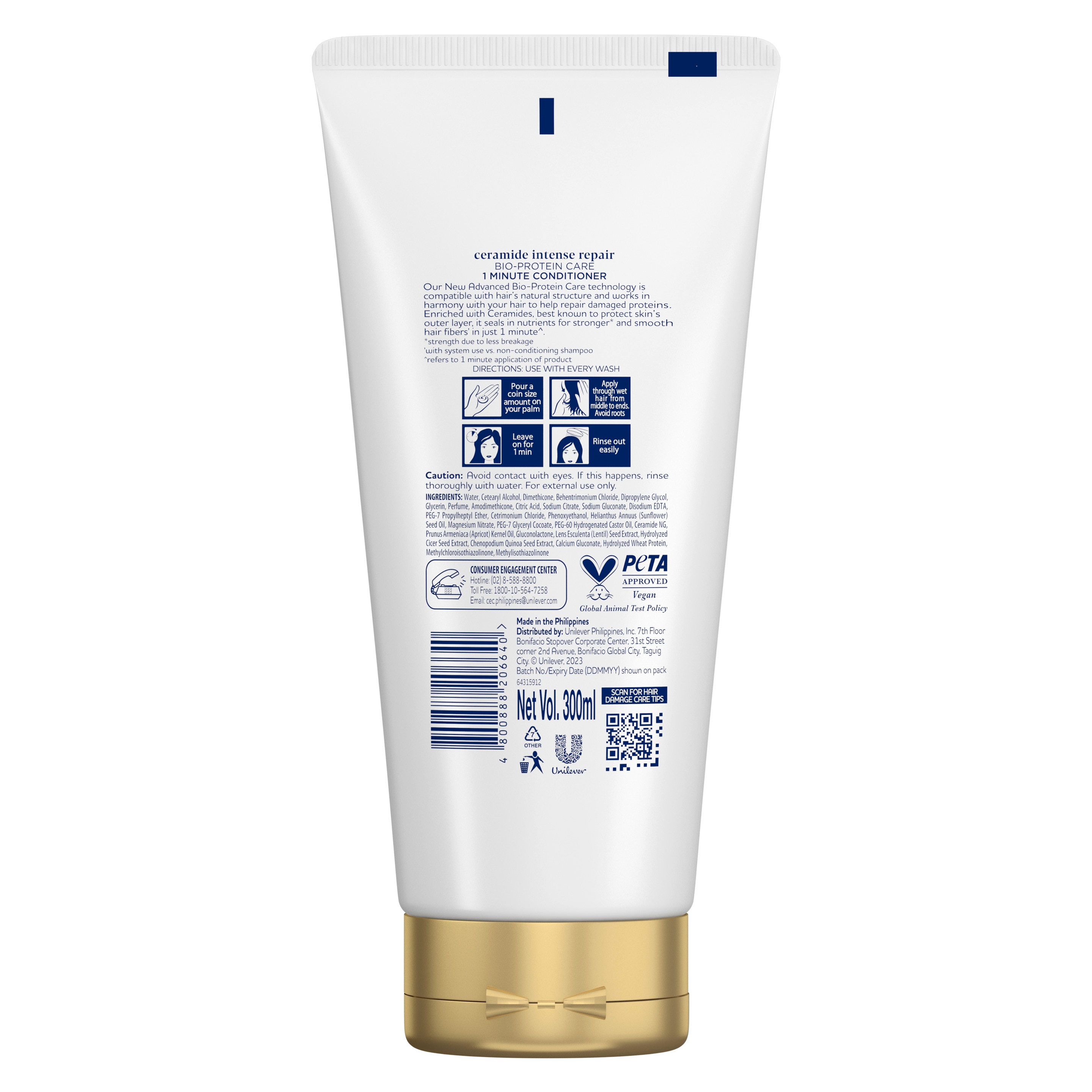 1 Minute Ceramide Intense Repair Serum Conditioner