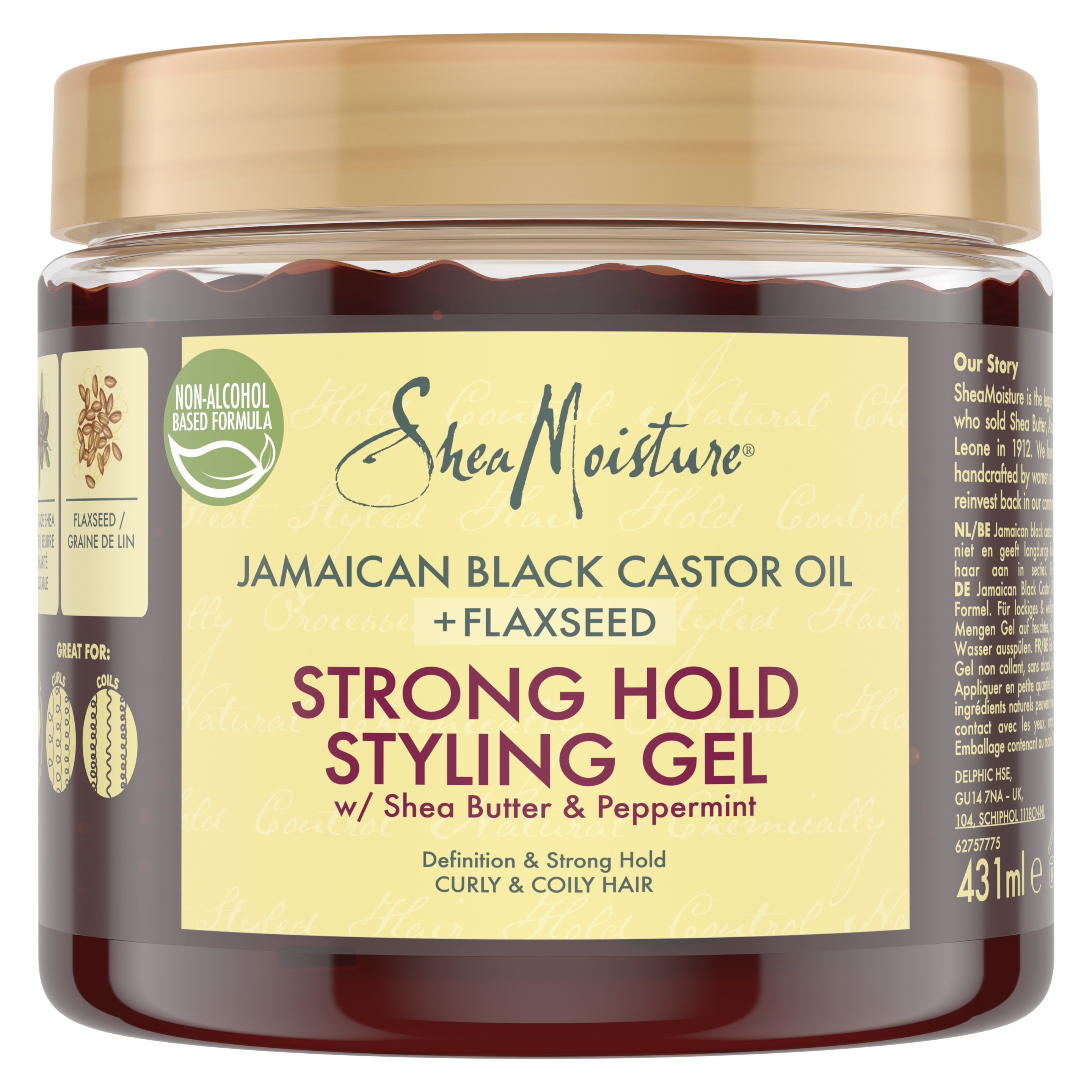 Jamaican Black Castor Oil Strong Hold Styling Gel packshot