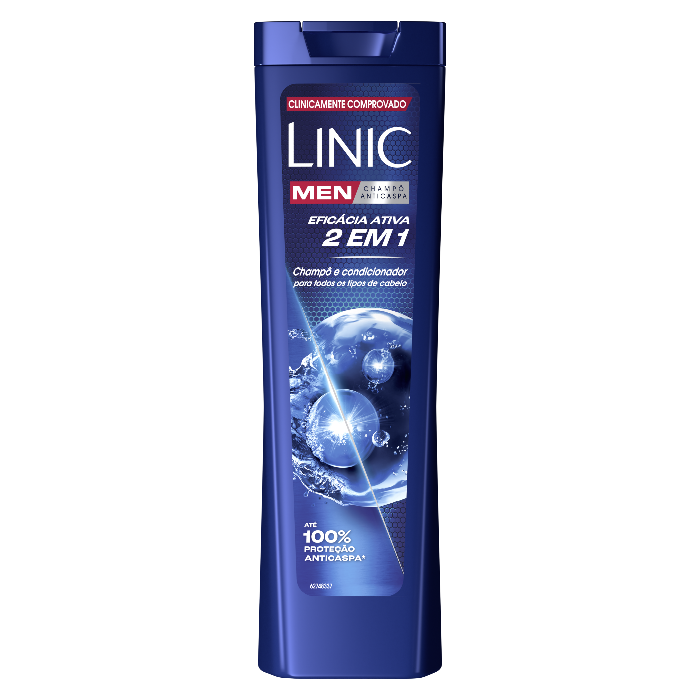 Front of pack Champô Linic Champô Eficácia Ativa 2em1 225ml