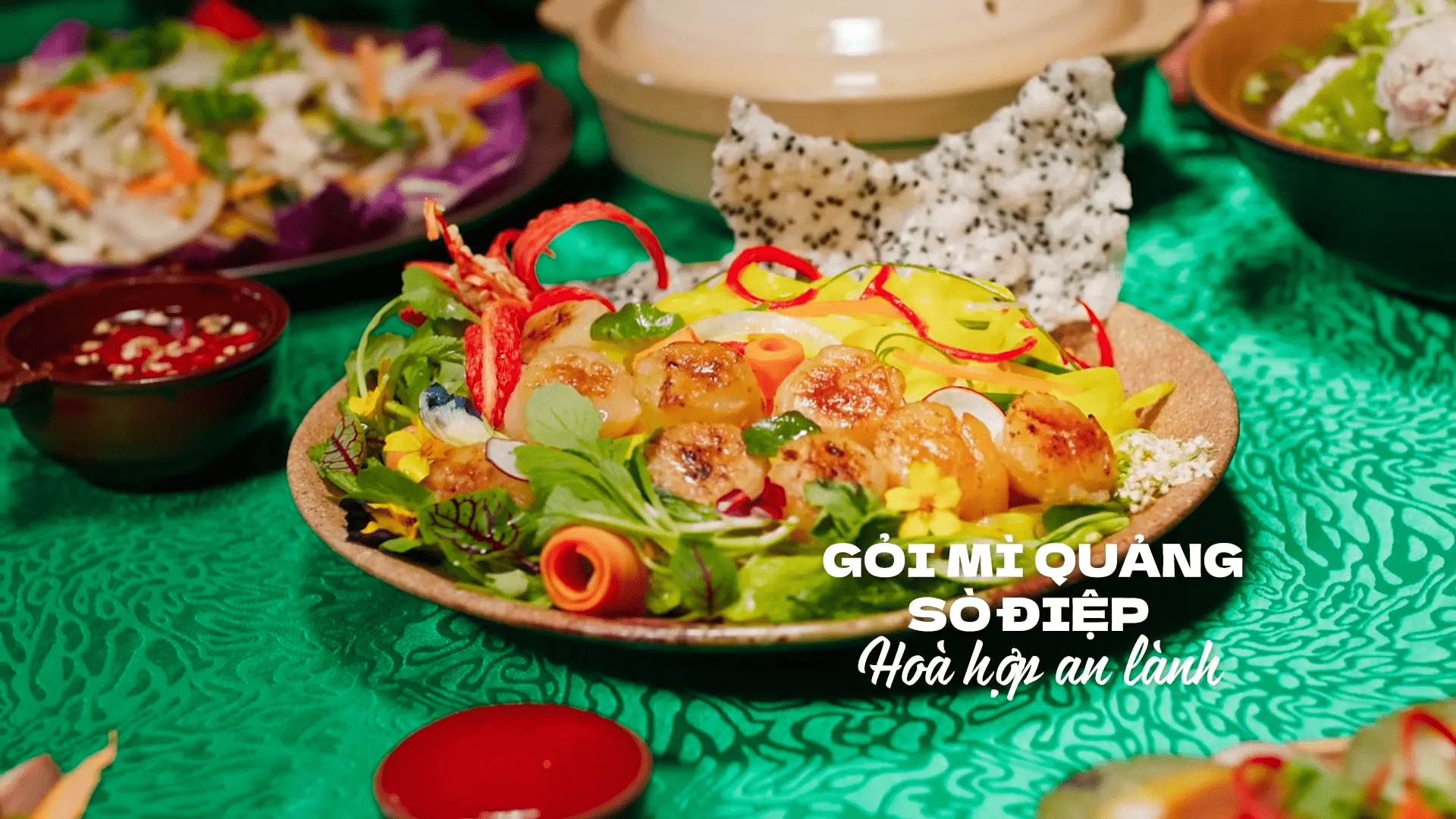 Món ngon ngày Tết cùng Knorr - Gỏi mỳ quảng sò điệp - Đặc sản miền Trung