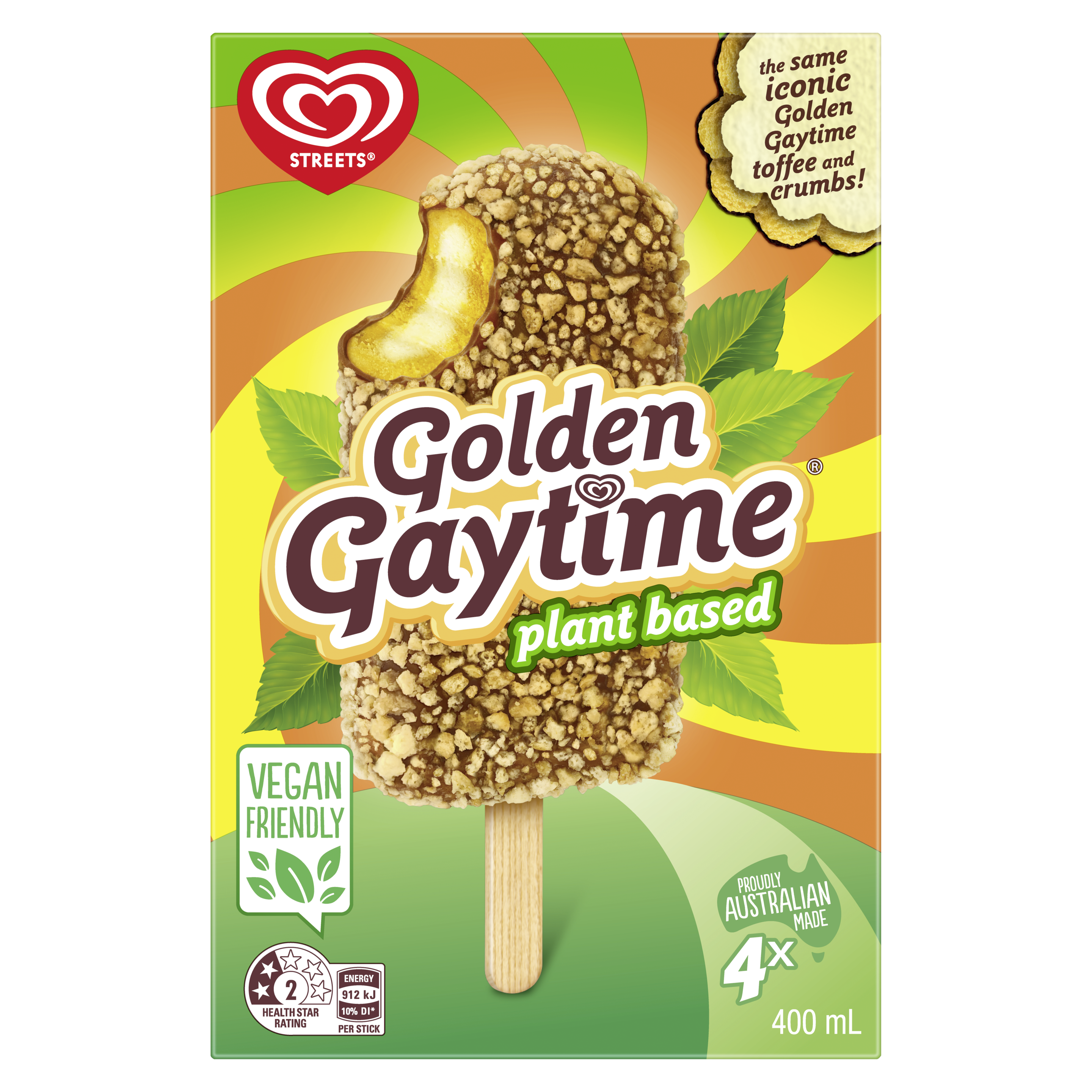 Golden Gaytime Plant Based Multipack