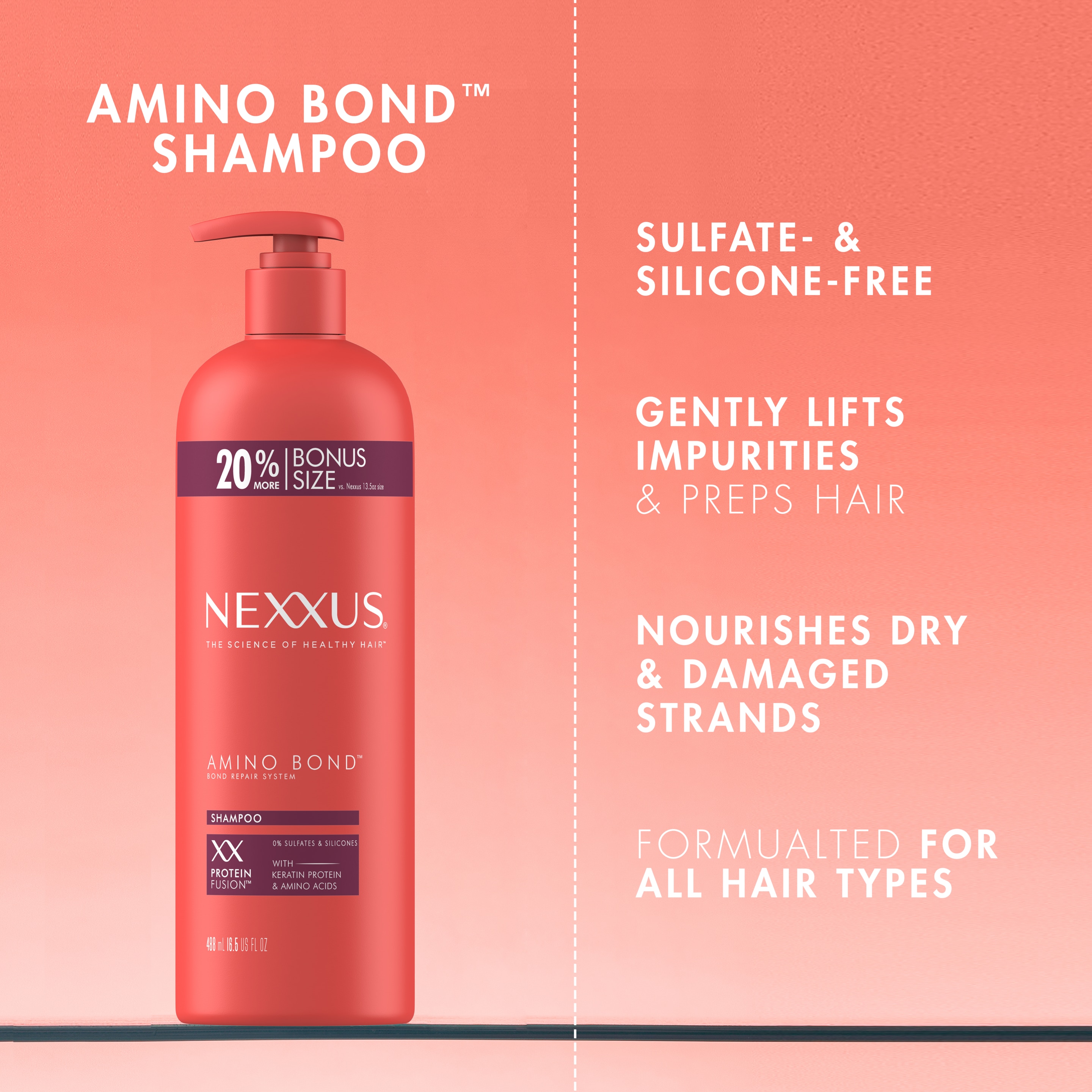 Amino Bond™ Sulfate-Free Shampoo