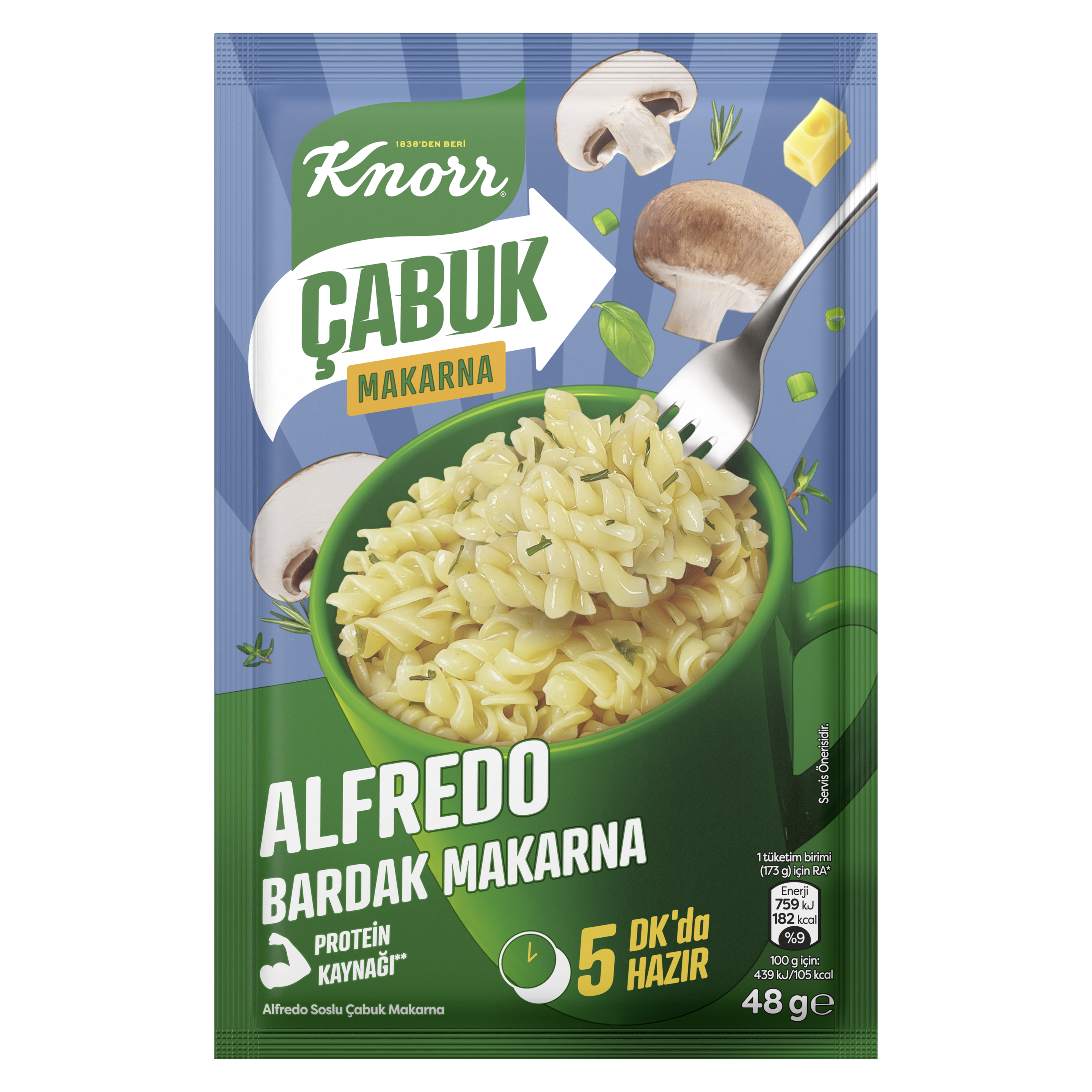 Knorr Çabuk Makarna Alfredo packshot