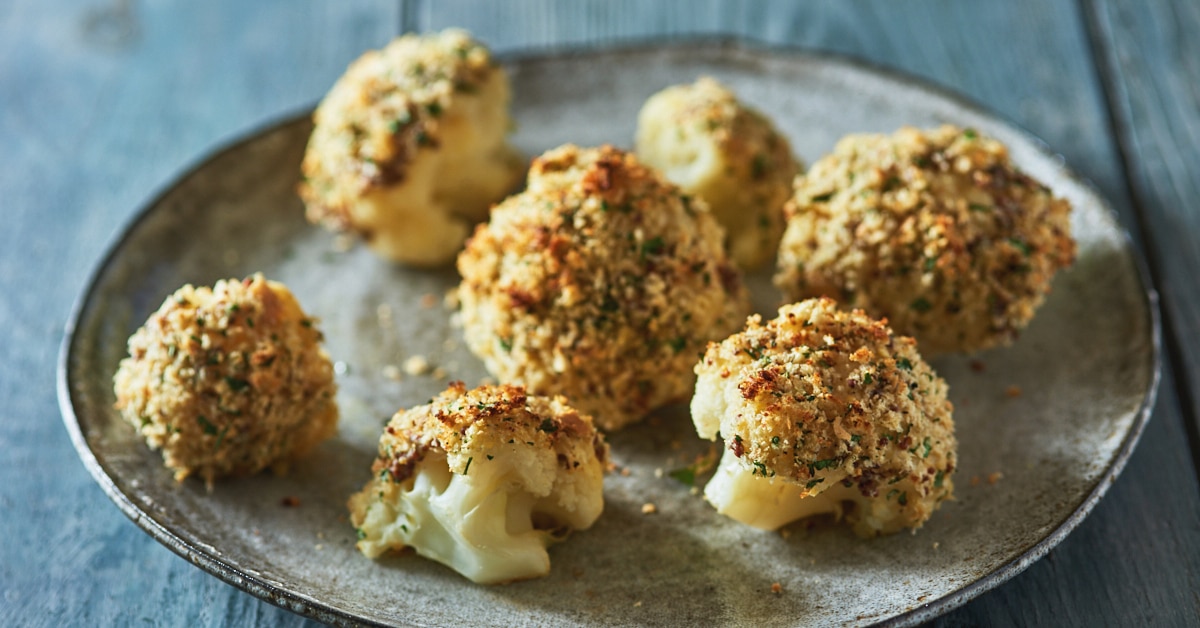 Maille Mustard-Crusted Cauliflower