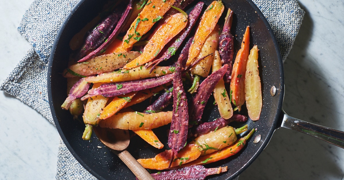 Honey Dijon Carrots 25 MINS  recipe