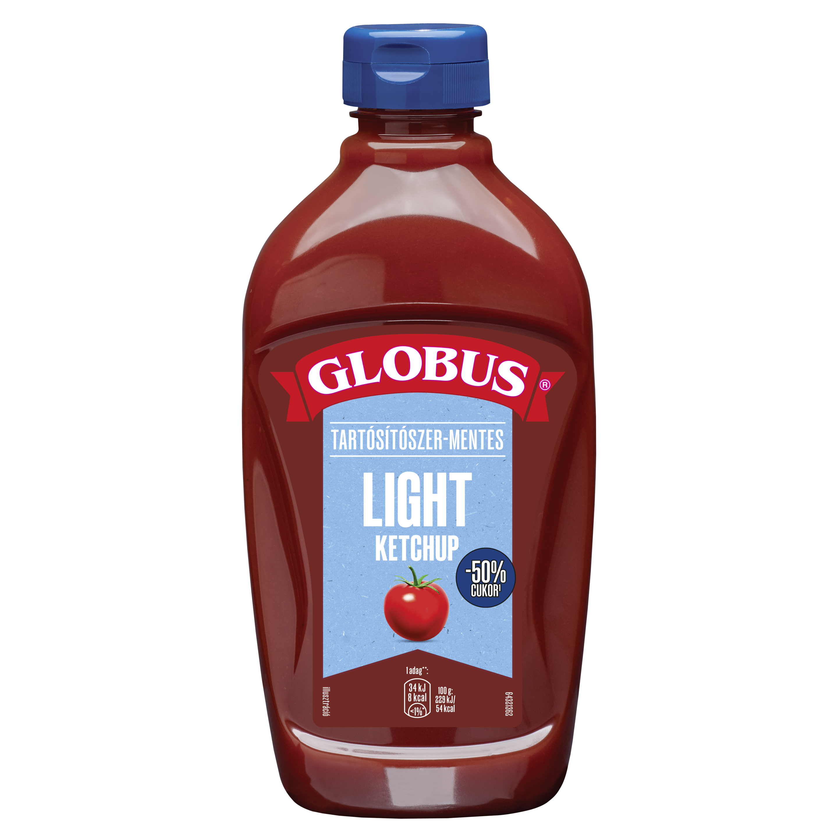 Globus Light Ketchup 460g packshot