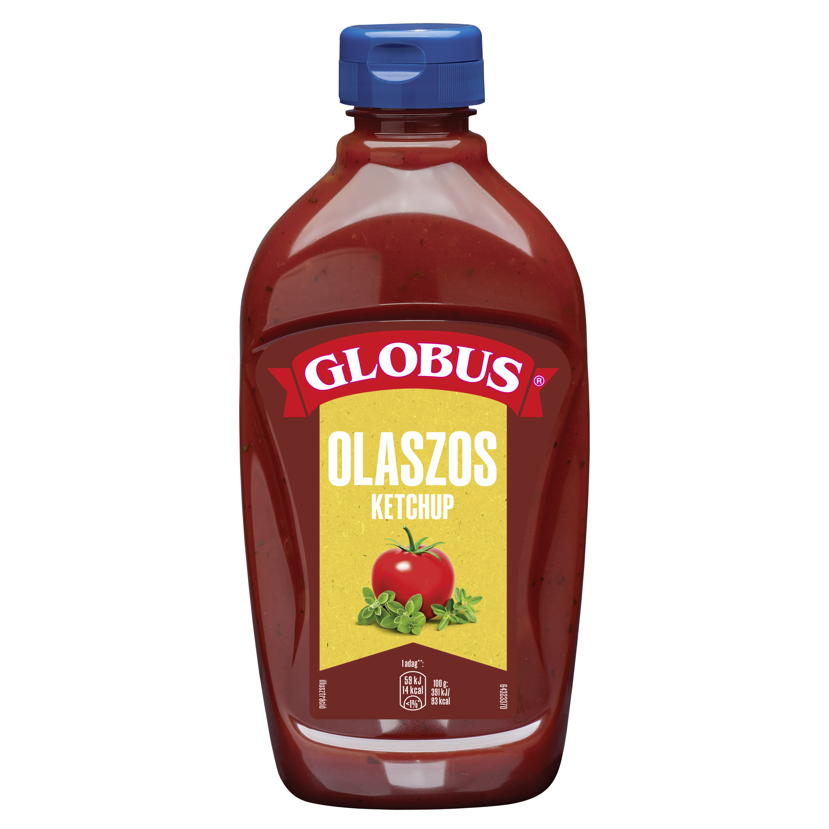 Globus Olaszos Ketchup 470g packshot
