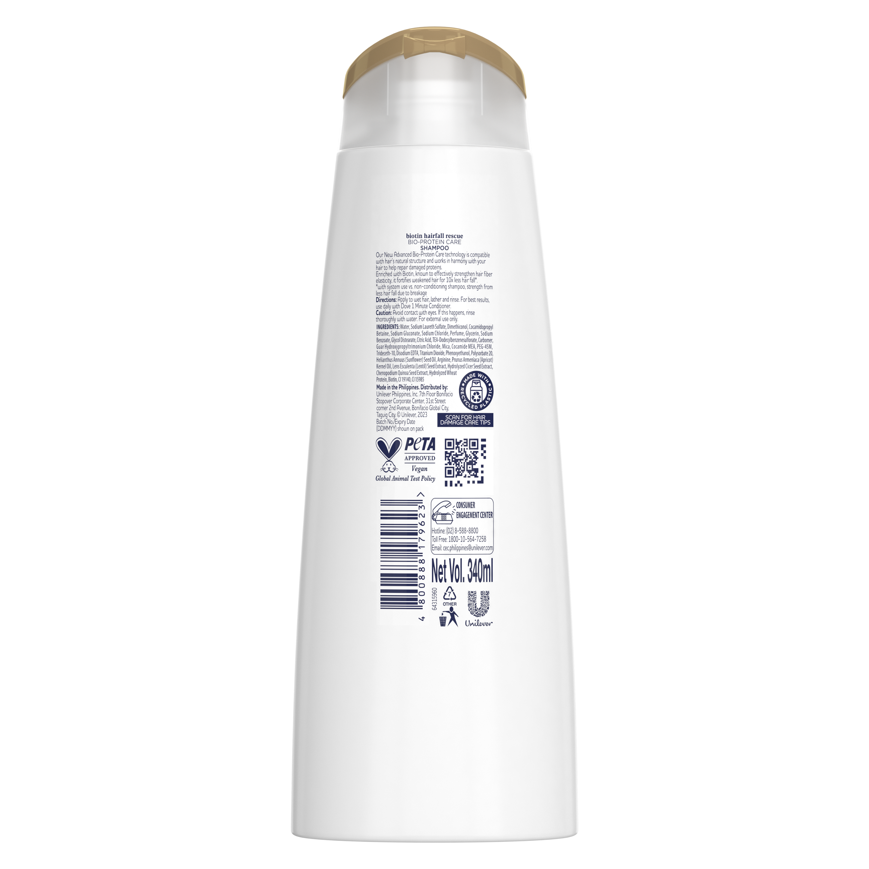 Dove Biotin Hair Fall Rescue Shampoo