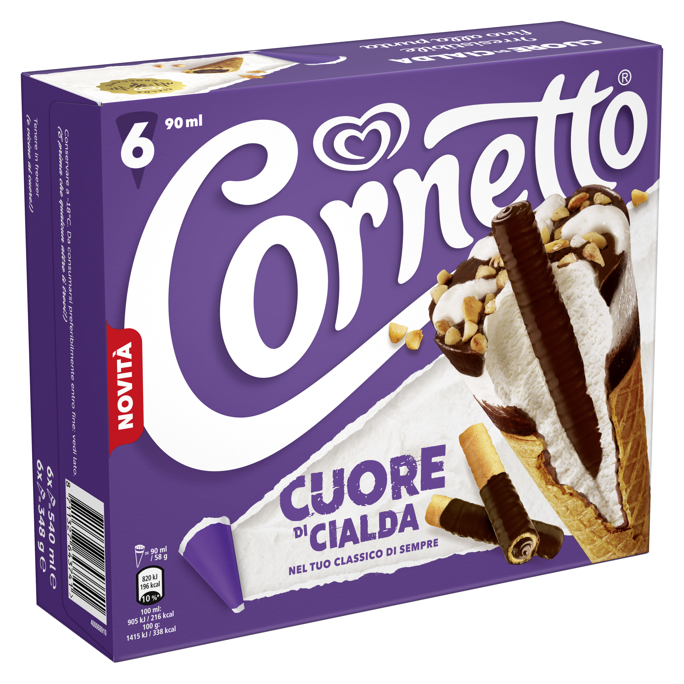 CORNETTO CUORE DI CIALDA