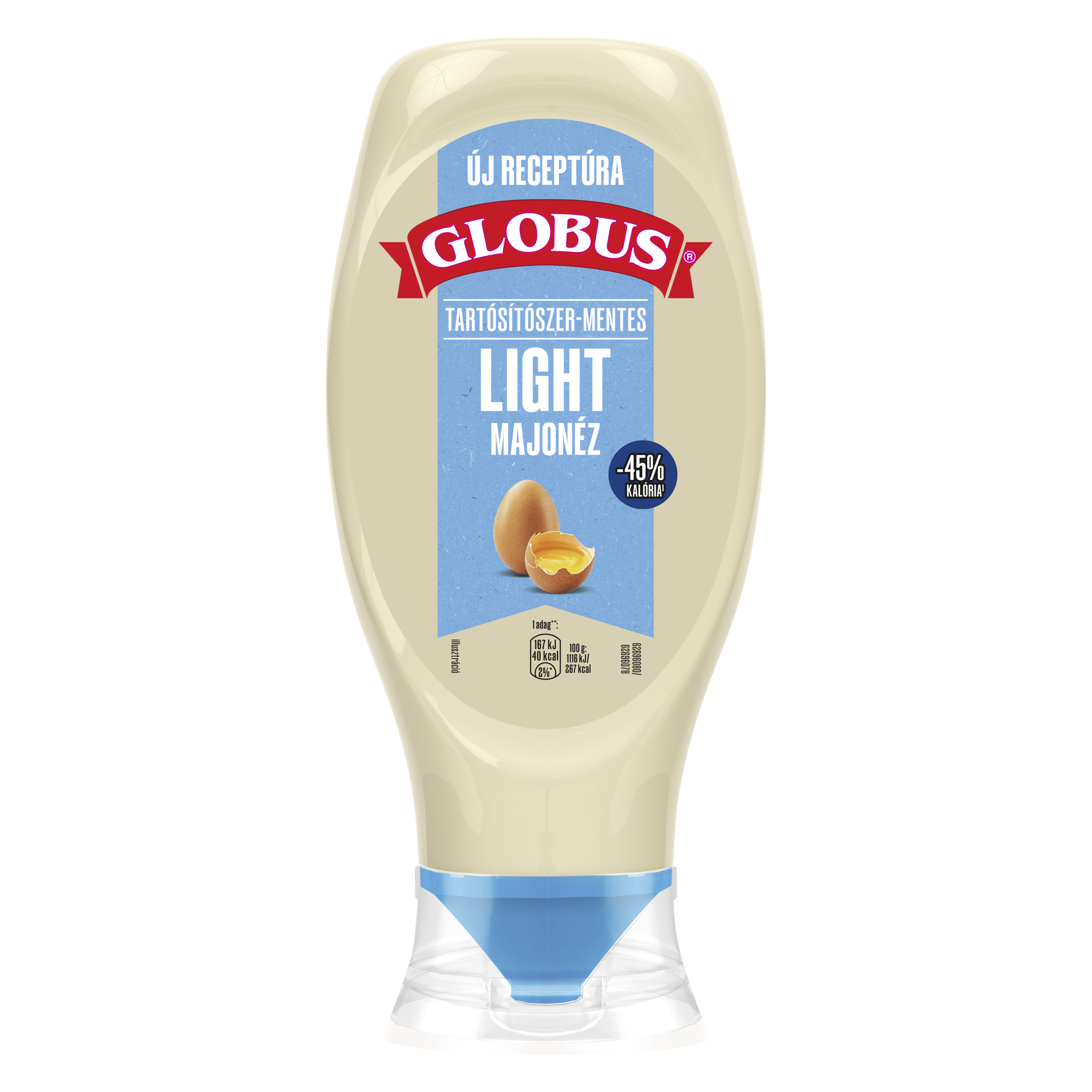 Globus Light Majonéz 439g packshot