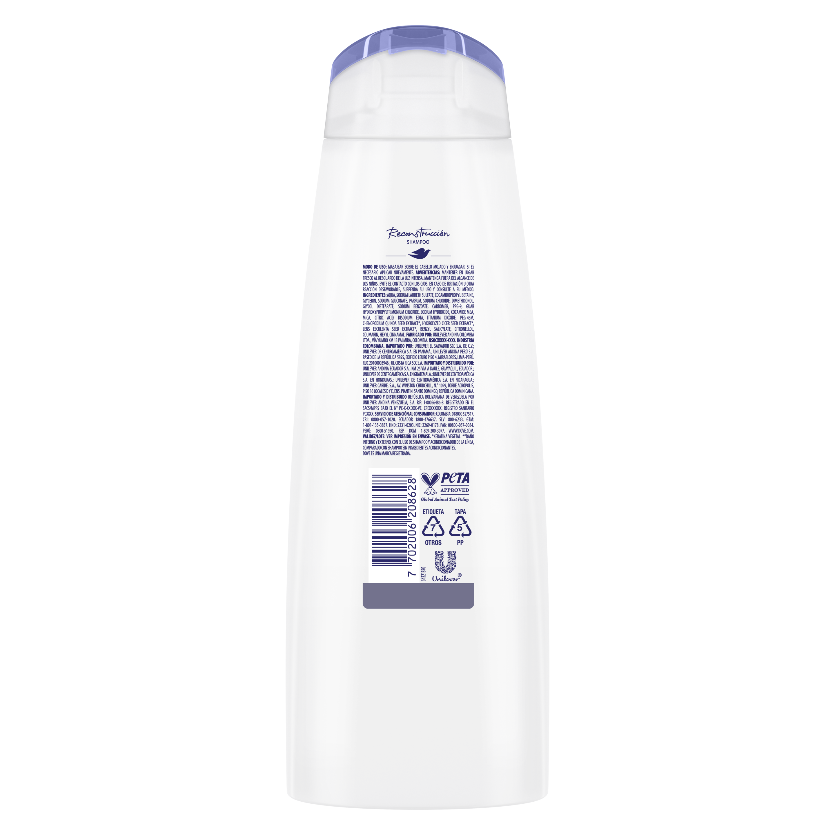 Shampoo Reconstrucción + Keratina
