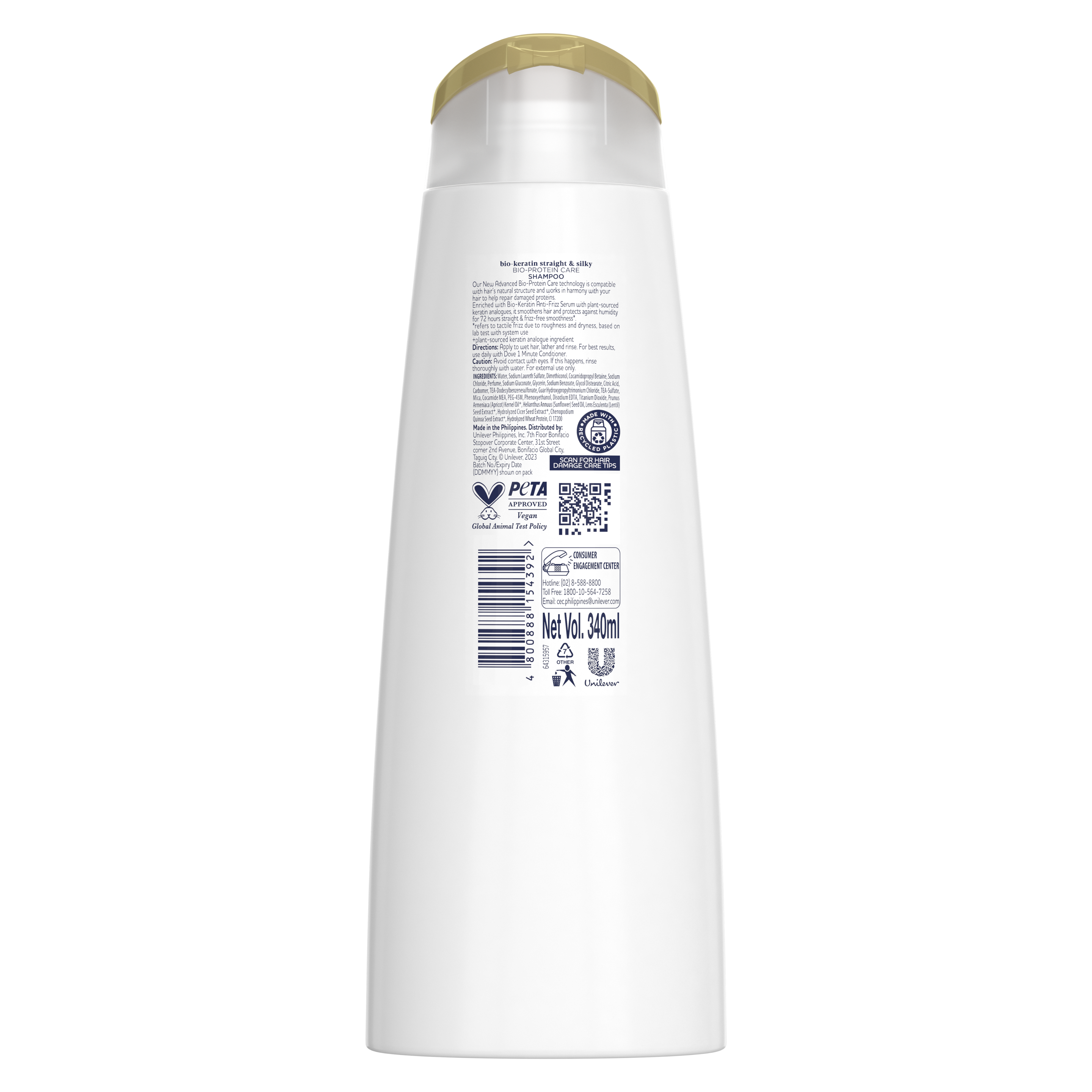 Bio-Keratin Straight & Silky Shampoo