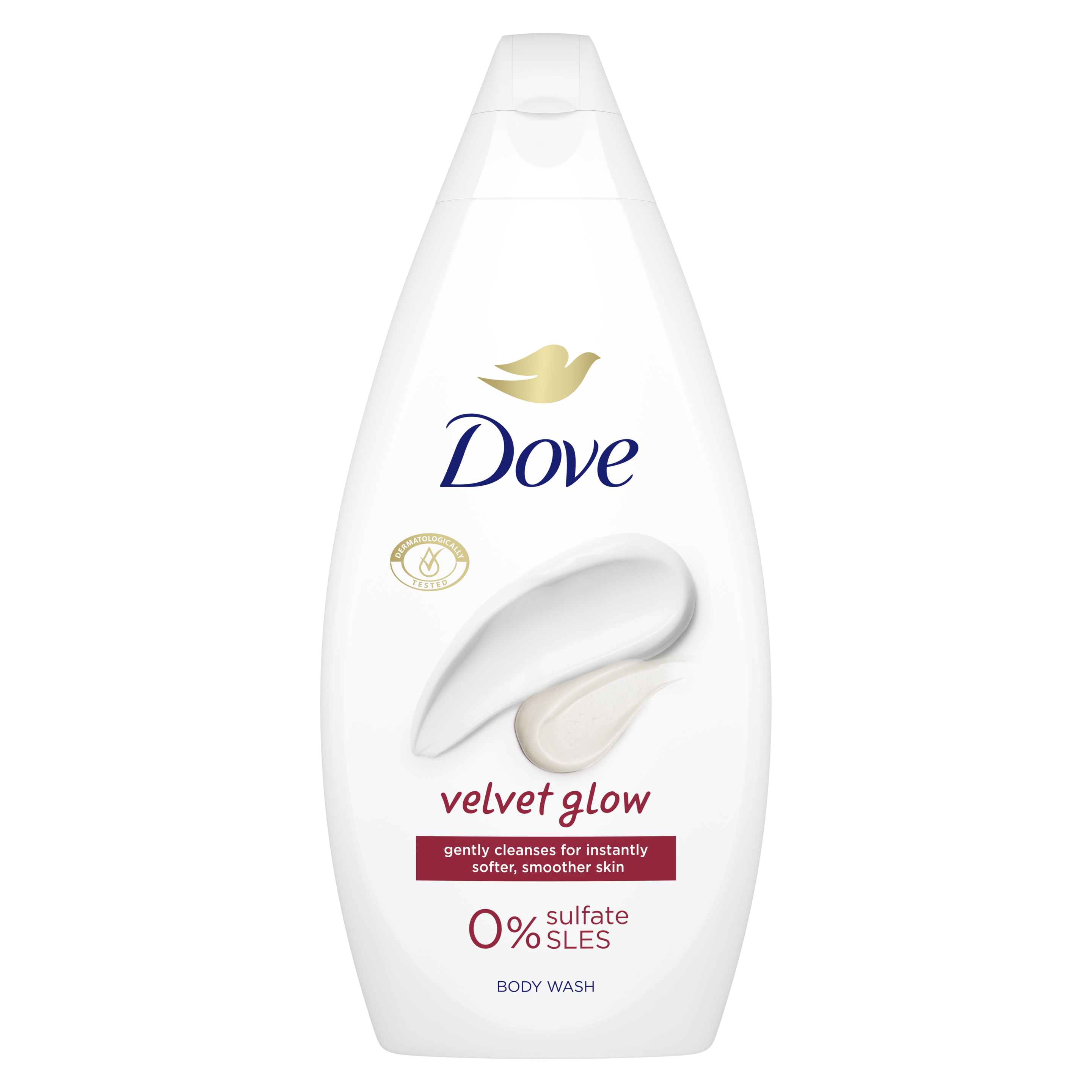 Dove Velvet Glow GentleBody Wash 450 ml