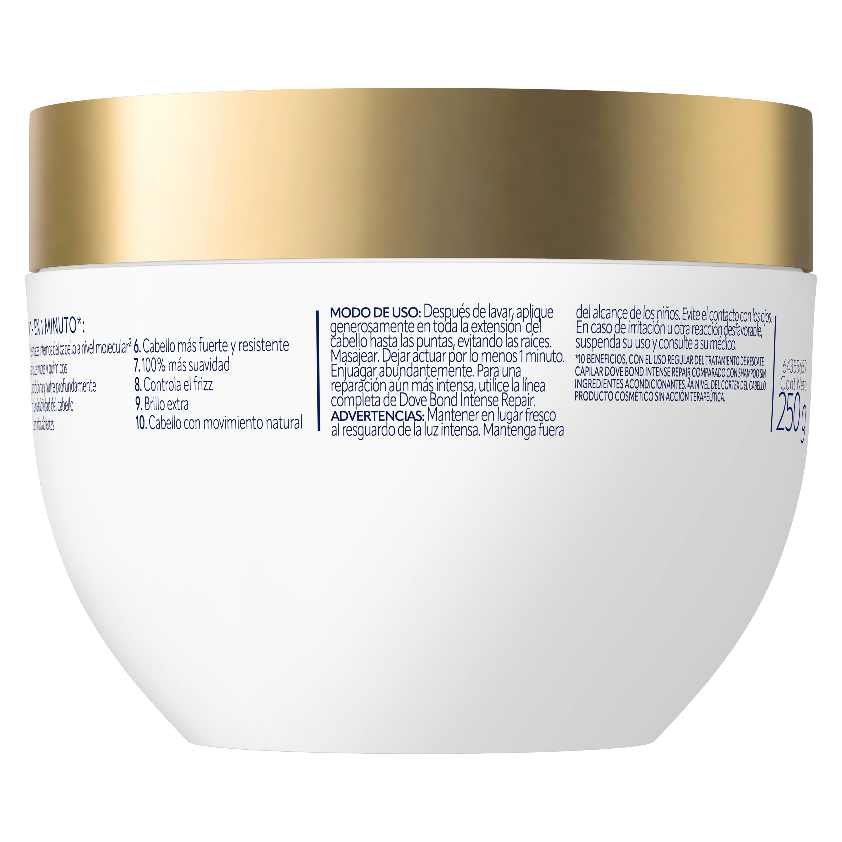 Tratamiento de Rescate Capilar Bond Intense Repair