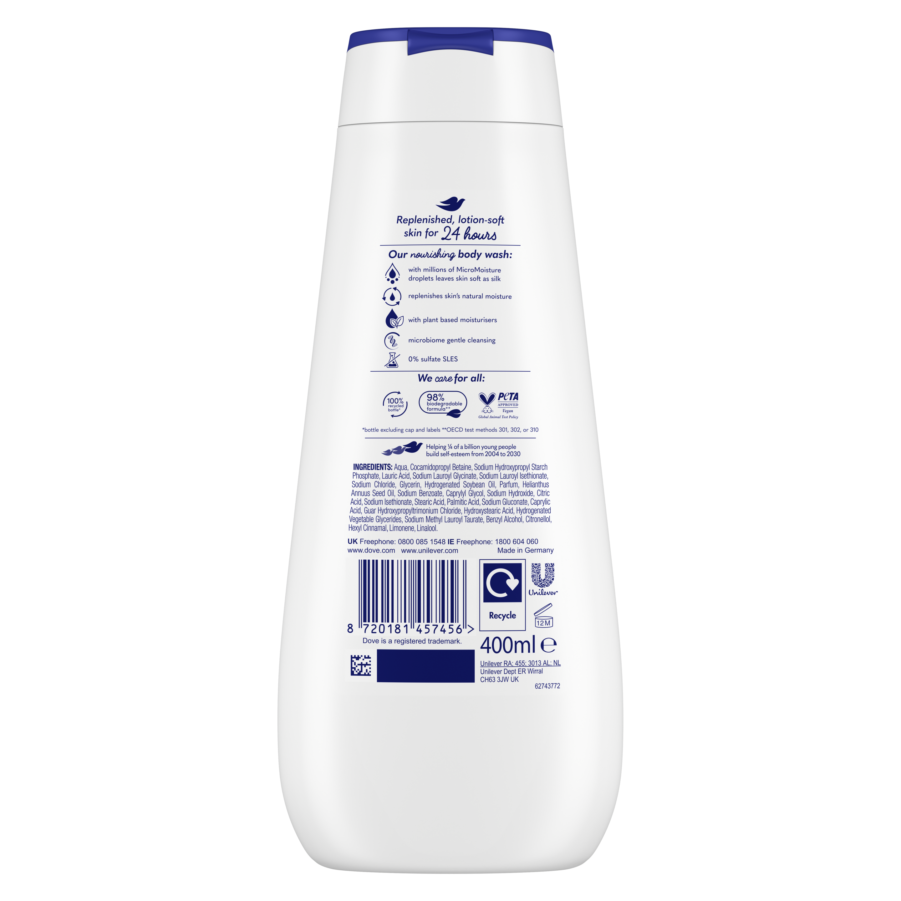 Advanced Care Deeply Nourishing Body Wash 225 ml