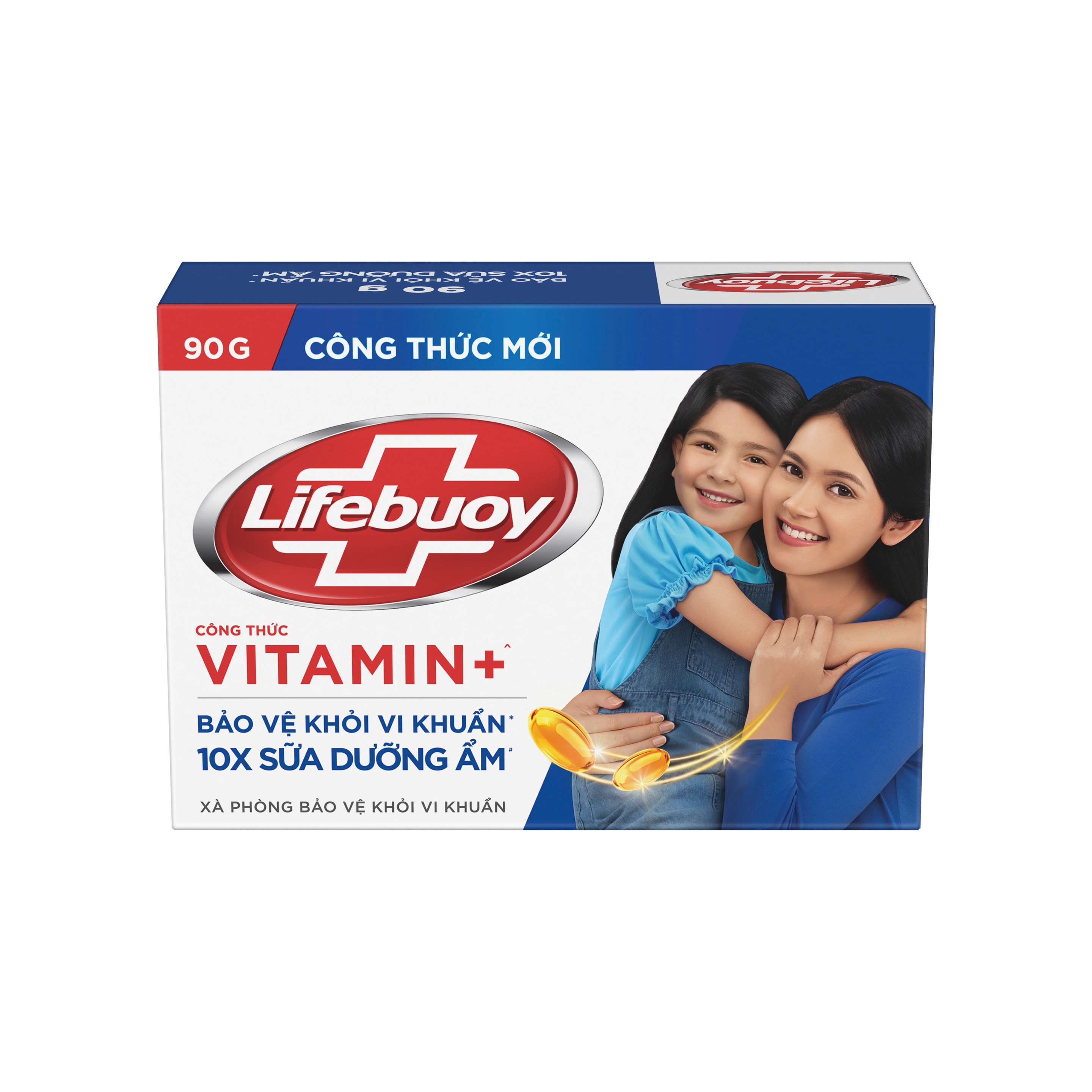 Xà phòng Lifebuoy Chăm Sóc Da 90g packshot