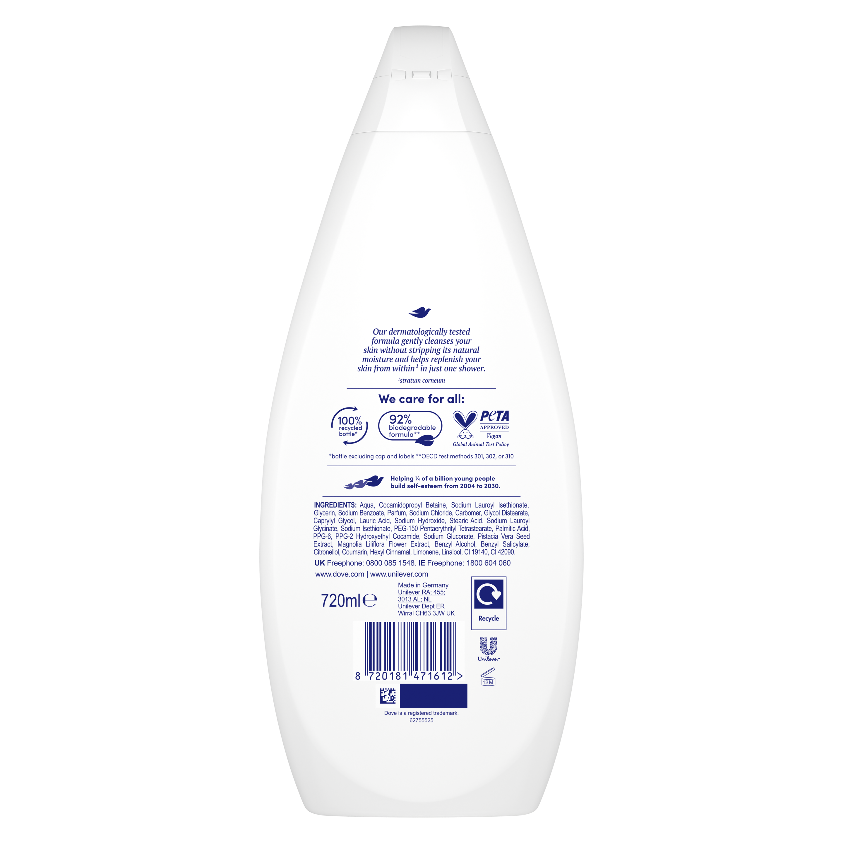 Gentle Pamper Body Wash 720 ml