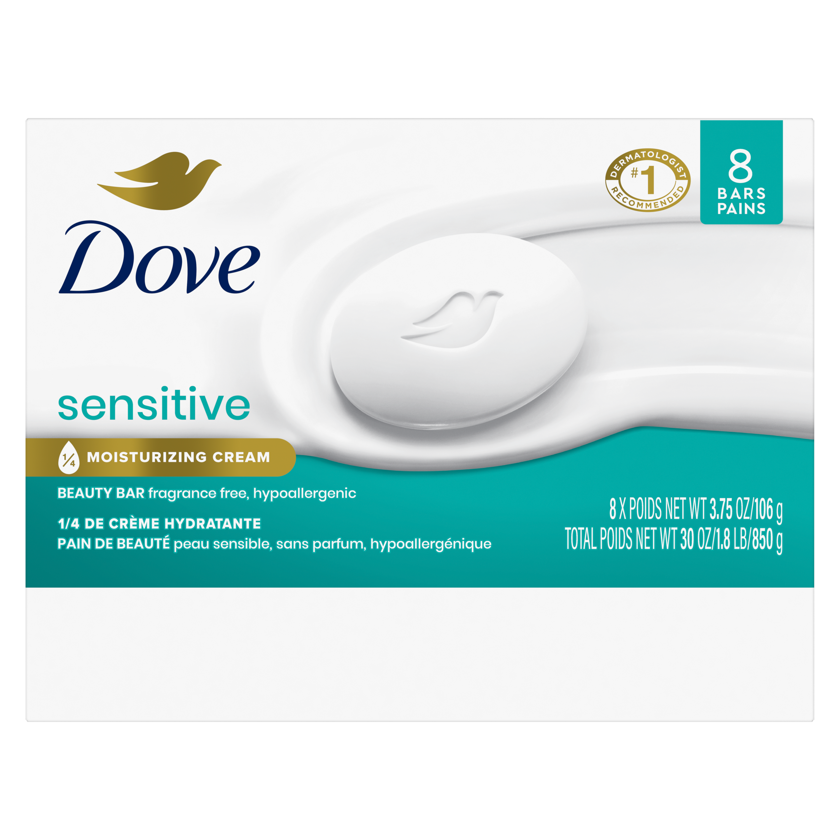 Sensitive Skin Beauty Bar by Dove