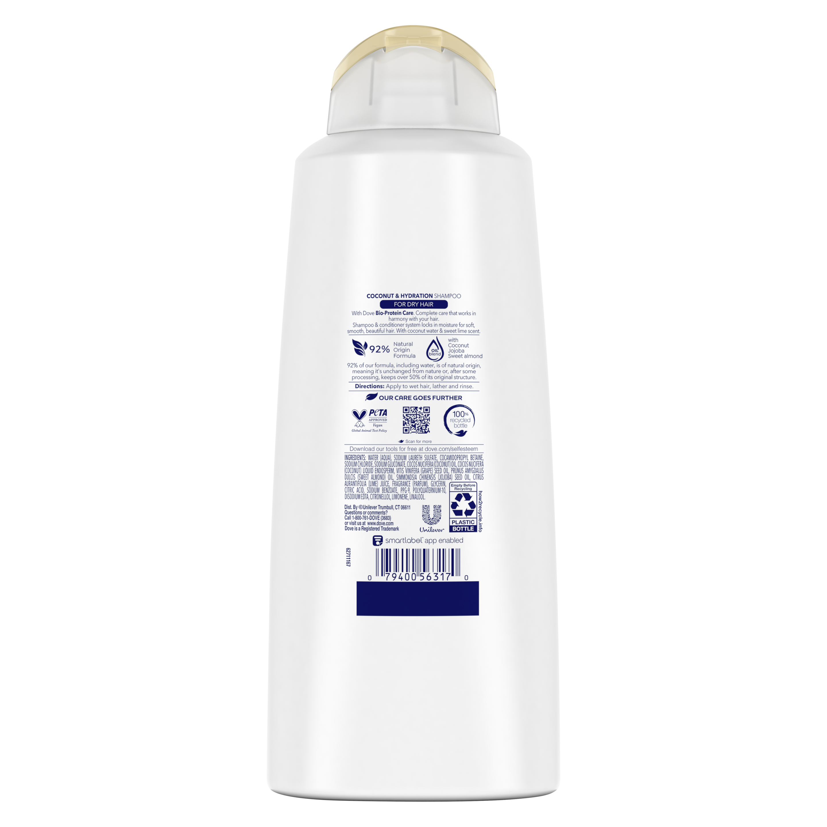 Dove Damage Therapy Coconut & Hydration Shampoo