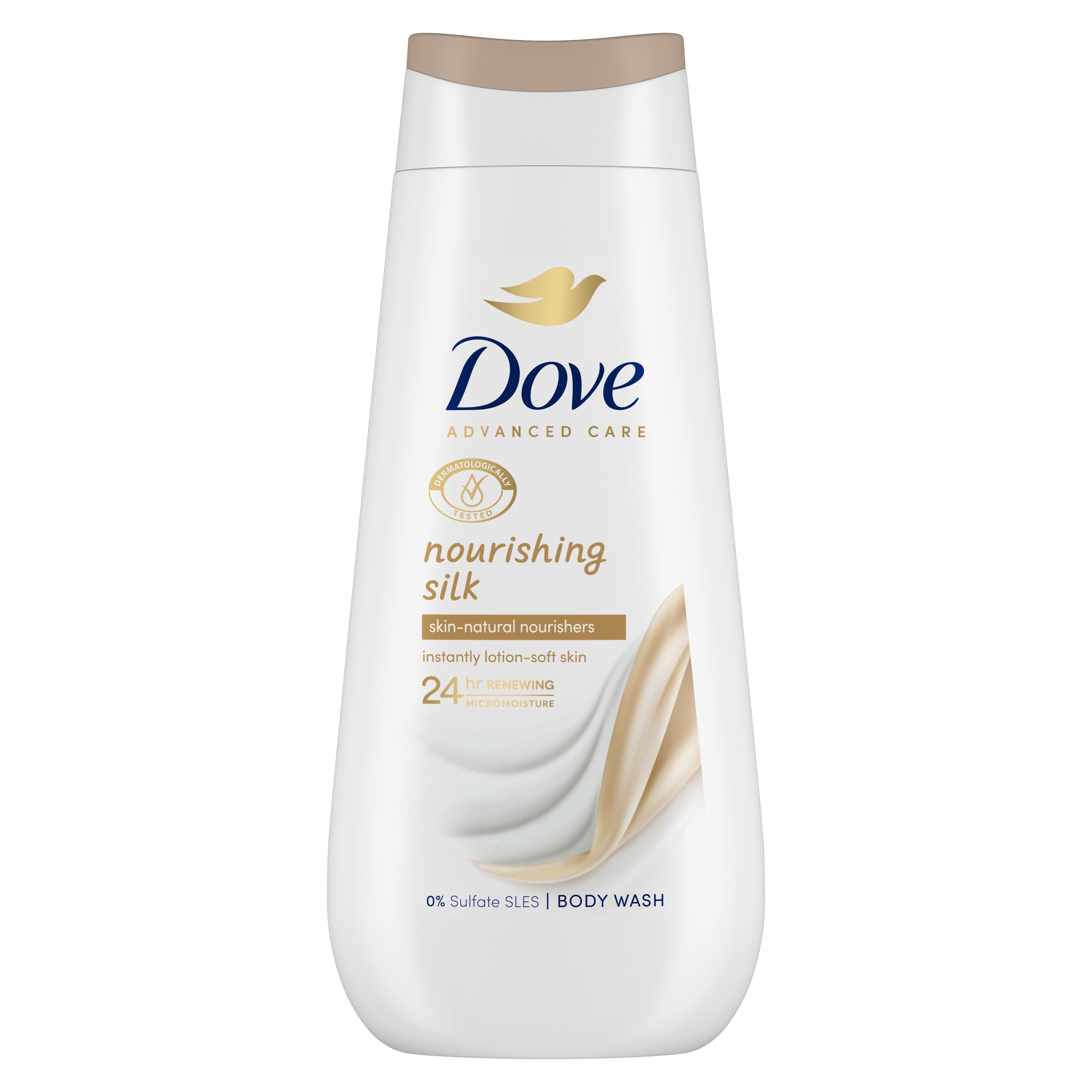 Dove Nourishing Silk Body Wash 225ml