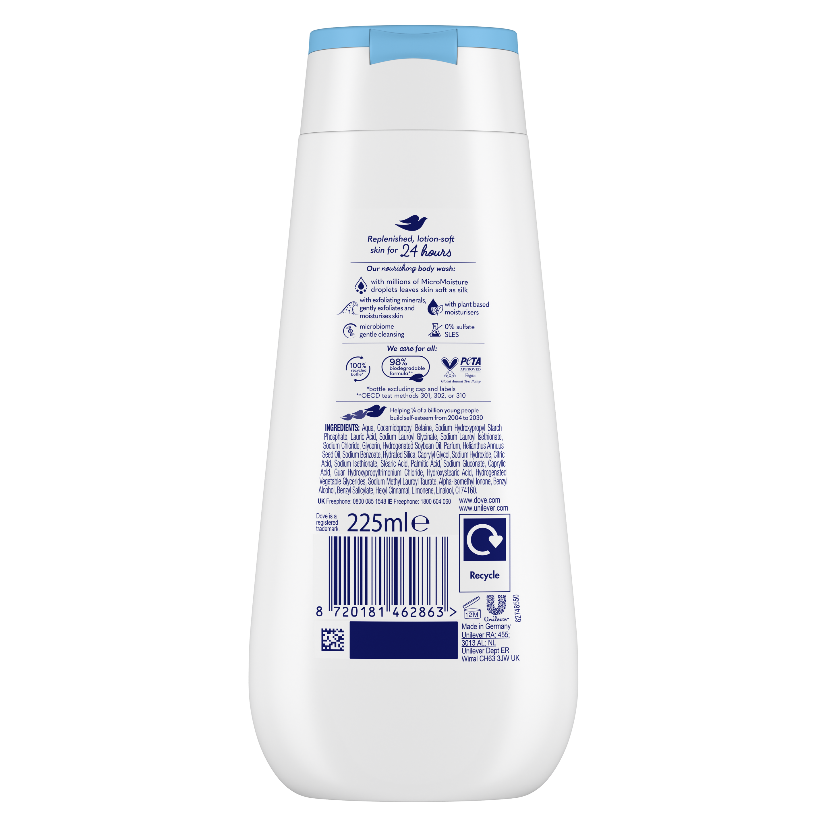 Gentle Scrub Exfoliating Body Wash 225 ml
