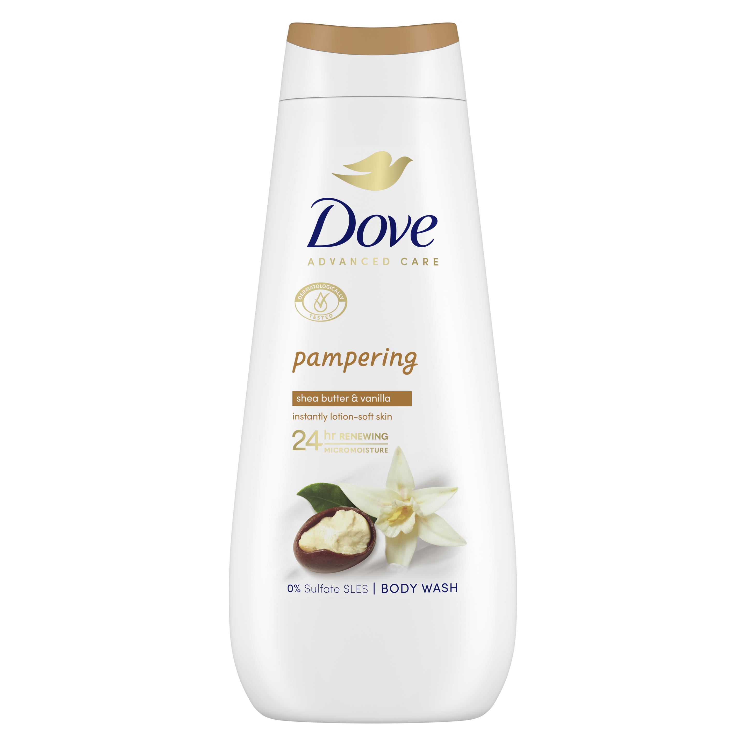 Dove Pampering Body Wash with Shea Butter and Warm Vanilla 400ml
