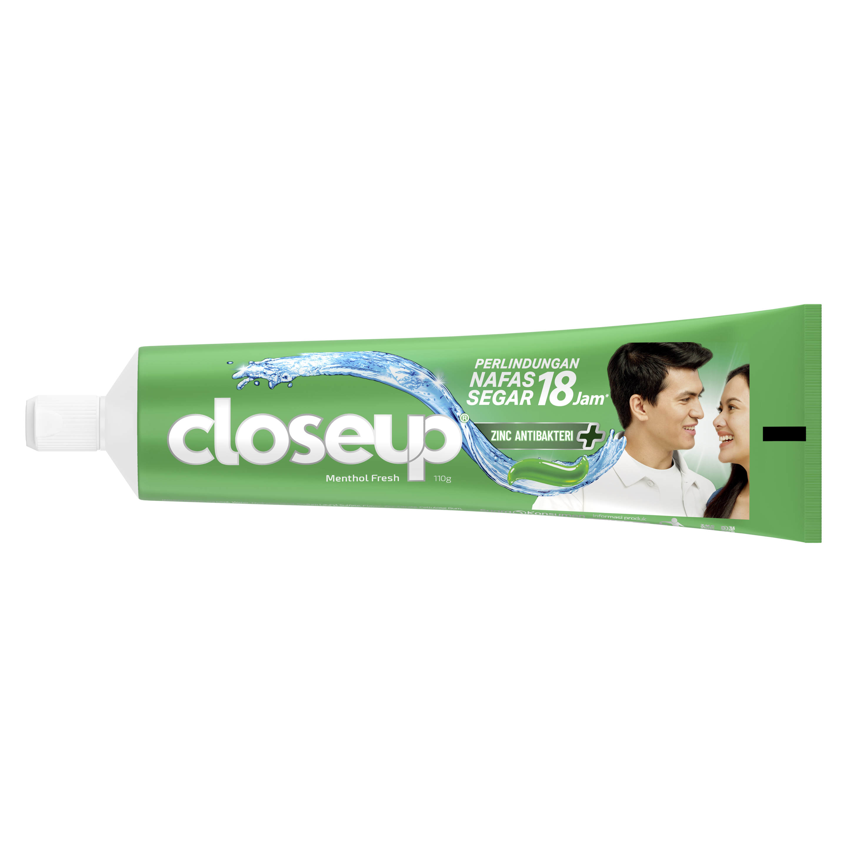 Closeup pasta gigi menthol fresh