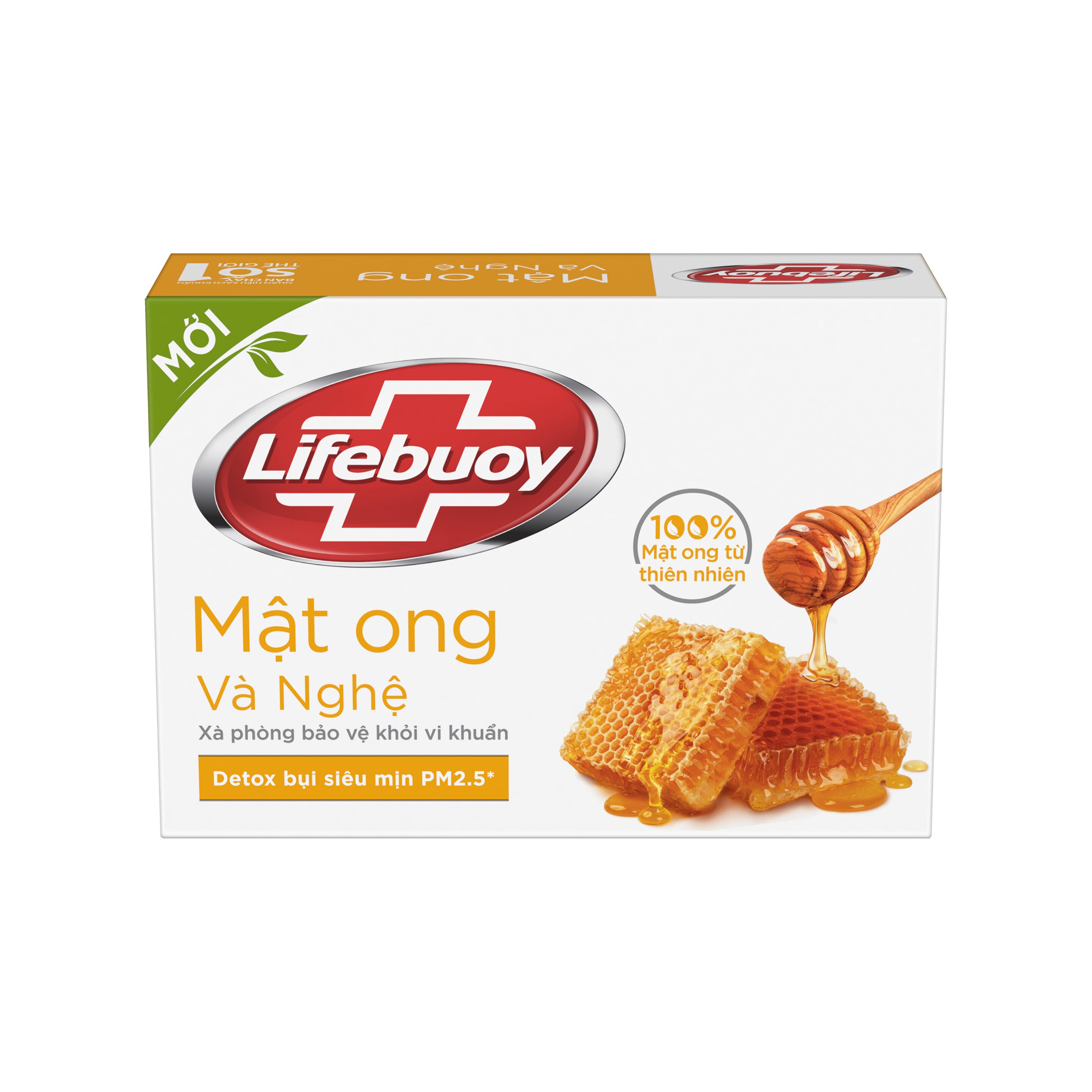 Xà phòng Lifebuoy Mật Ong Và Nghệ 90g packshot