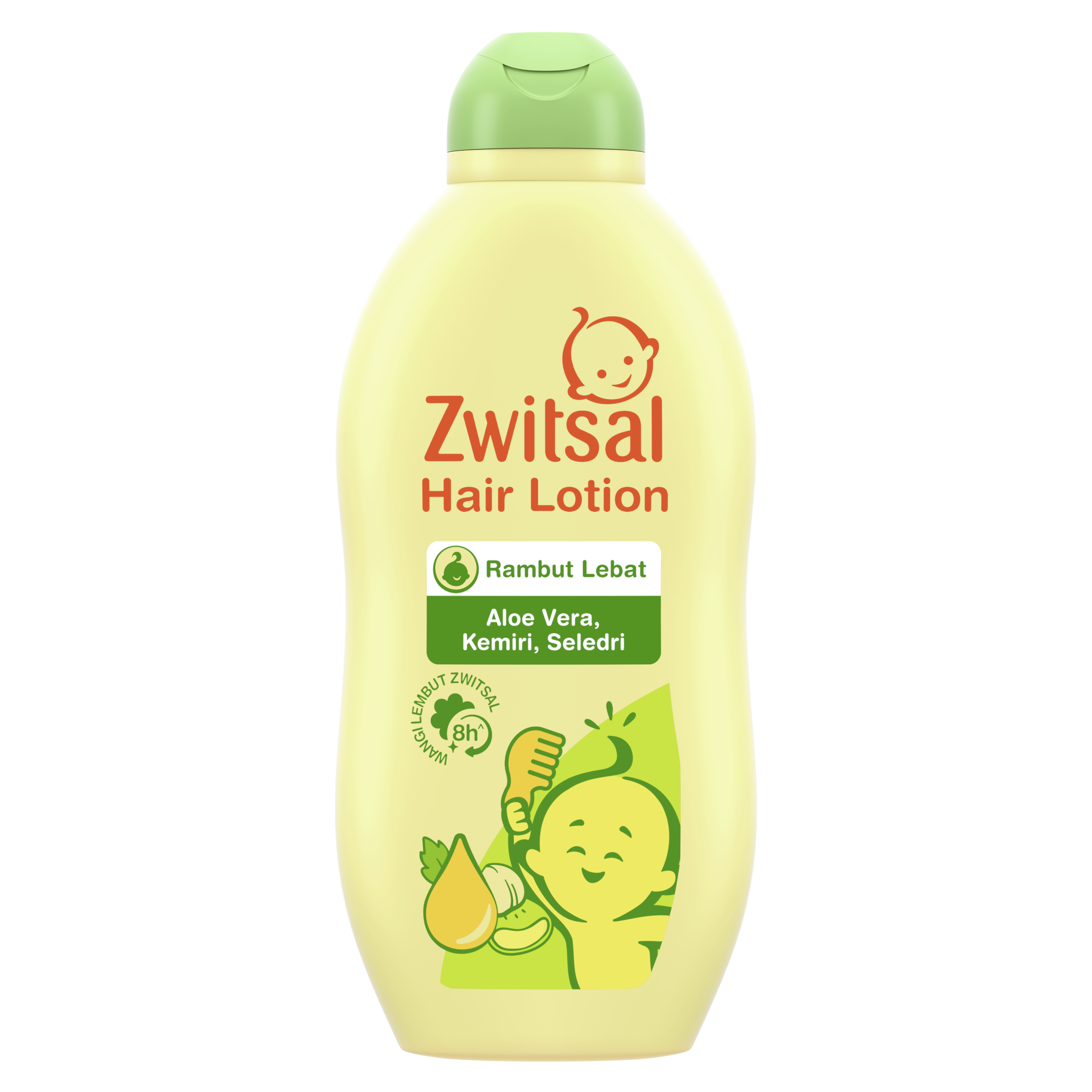 Zwitsal Baby Hair Lotion Aloe Vera, Kemiri, Seledri