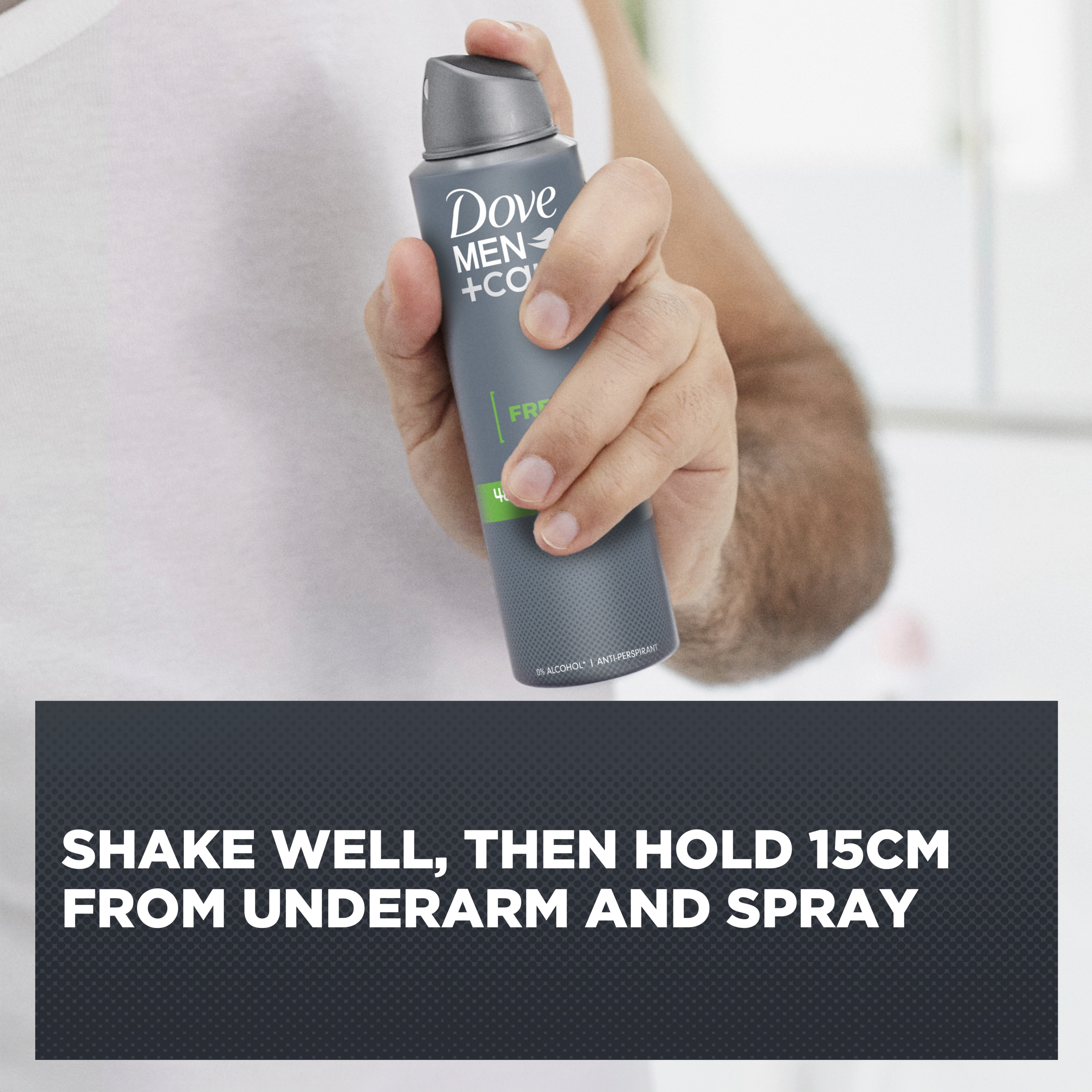 Men+ Care Antiperspirant Aerosol Fresh